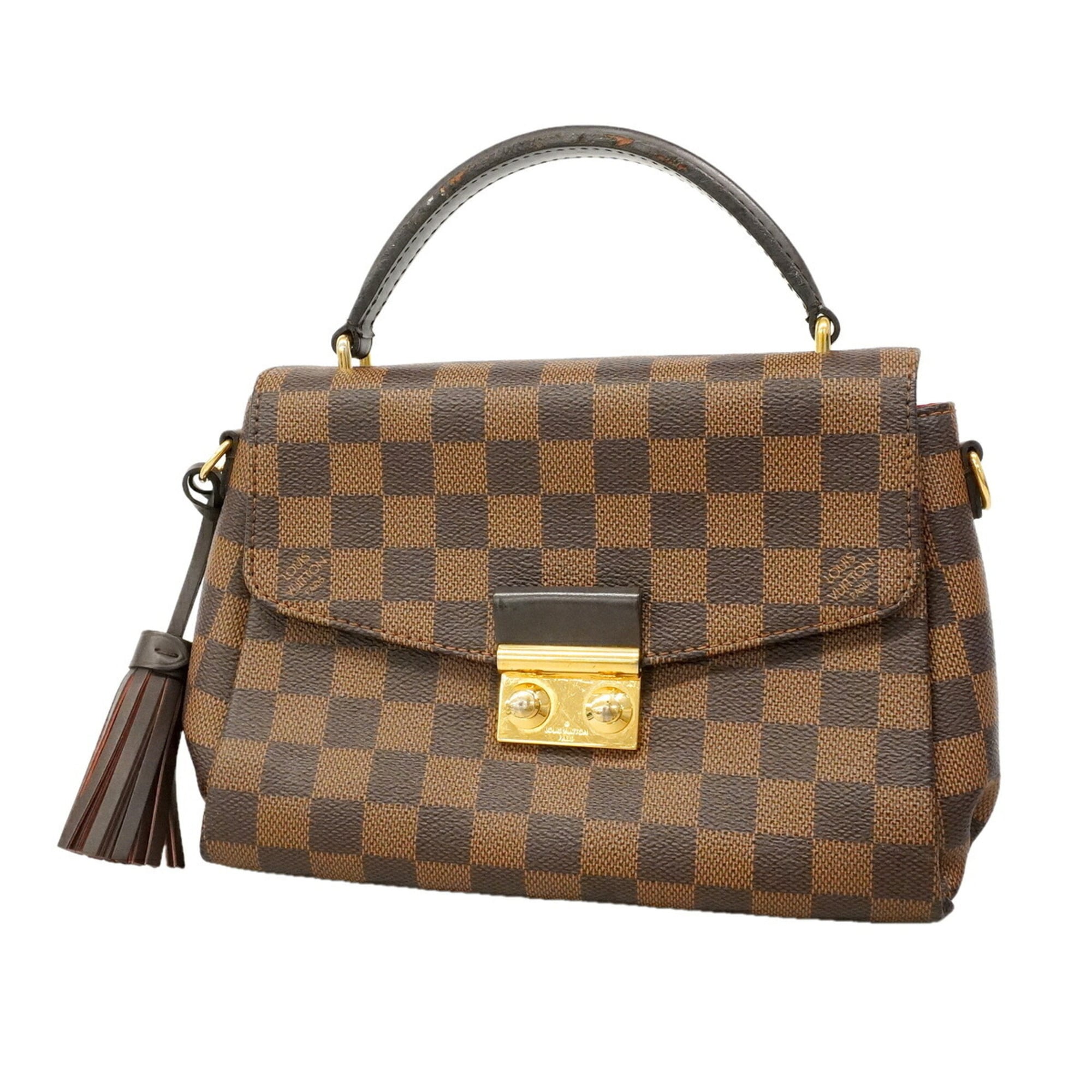 Louis Vuitton Ebene Handbag (Pre-Owned)