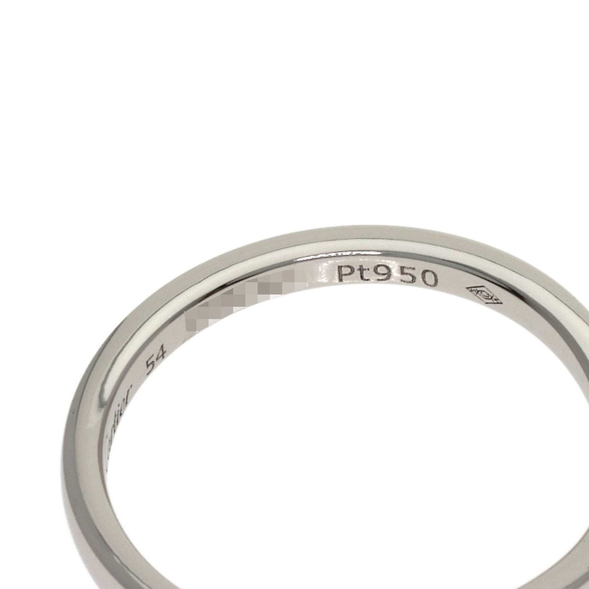 Cartier Platinum 950 Band Ring (Pre-Owned)