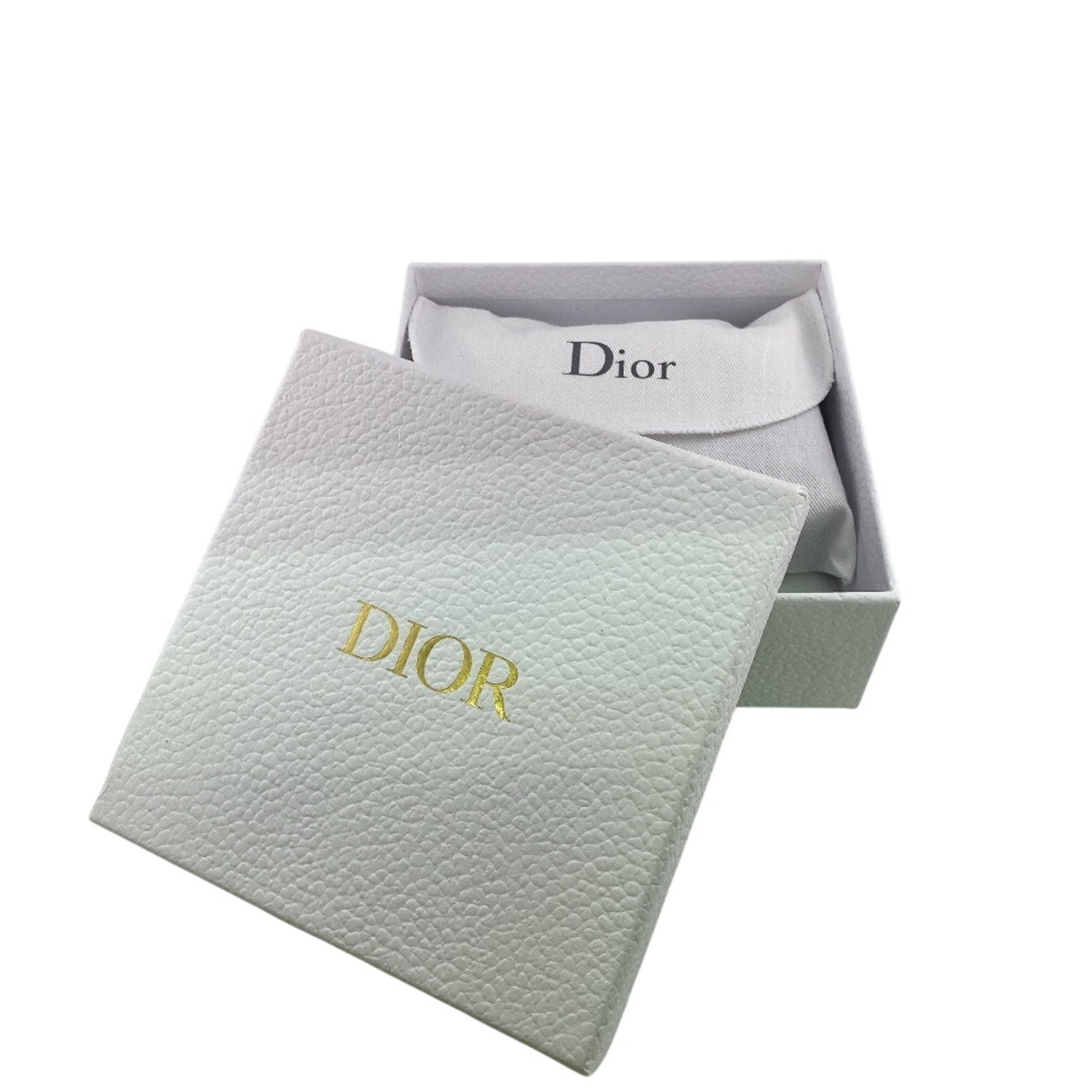 Christian Dior Black Leather Wallet (Tri-Fold) (Pre-Owned)