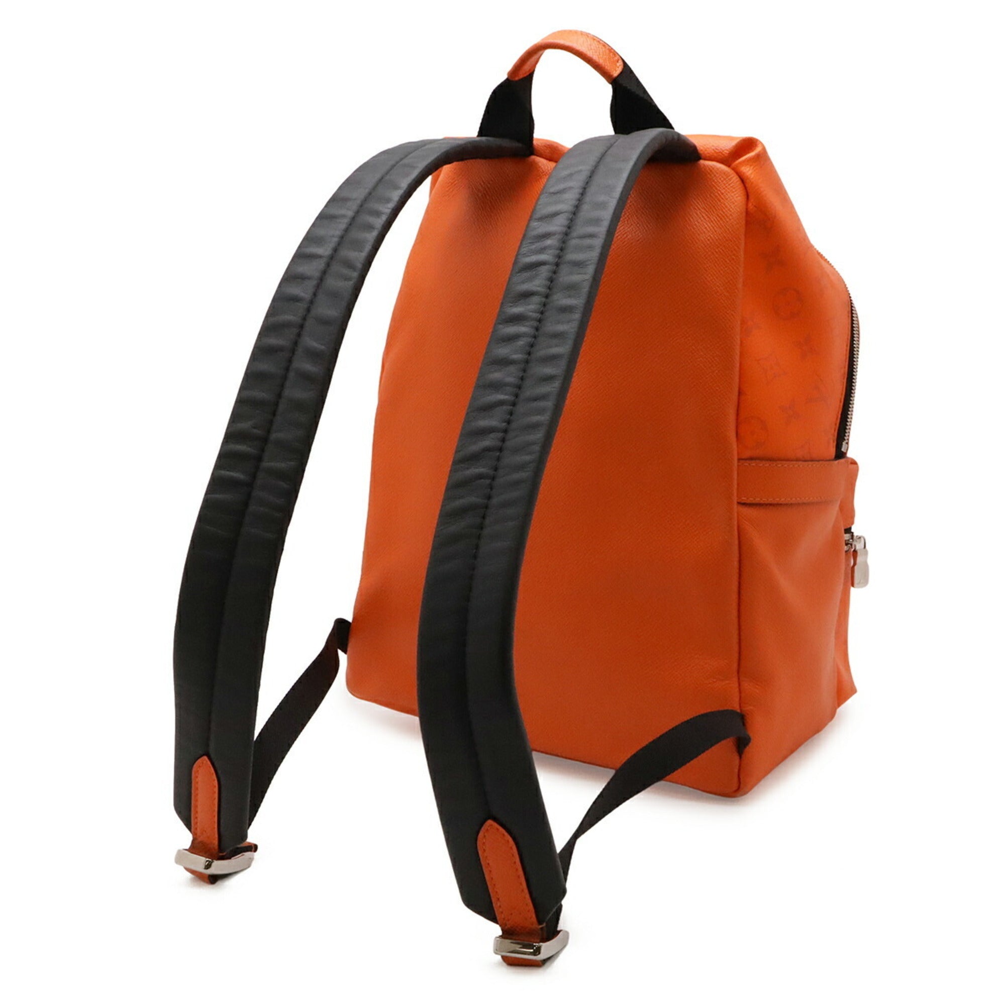 Louis Vuitton Monogram Eclipse Orange Taigarama Backpack (Pre-Owned)