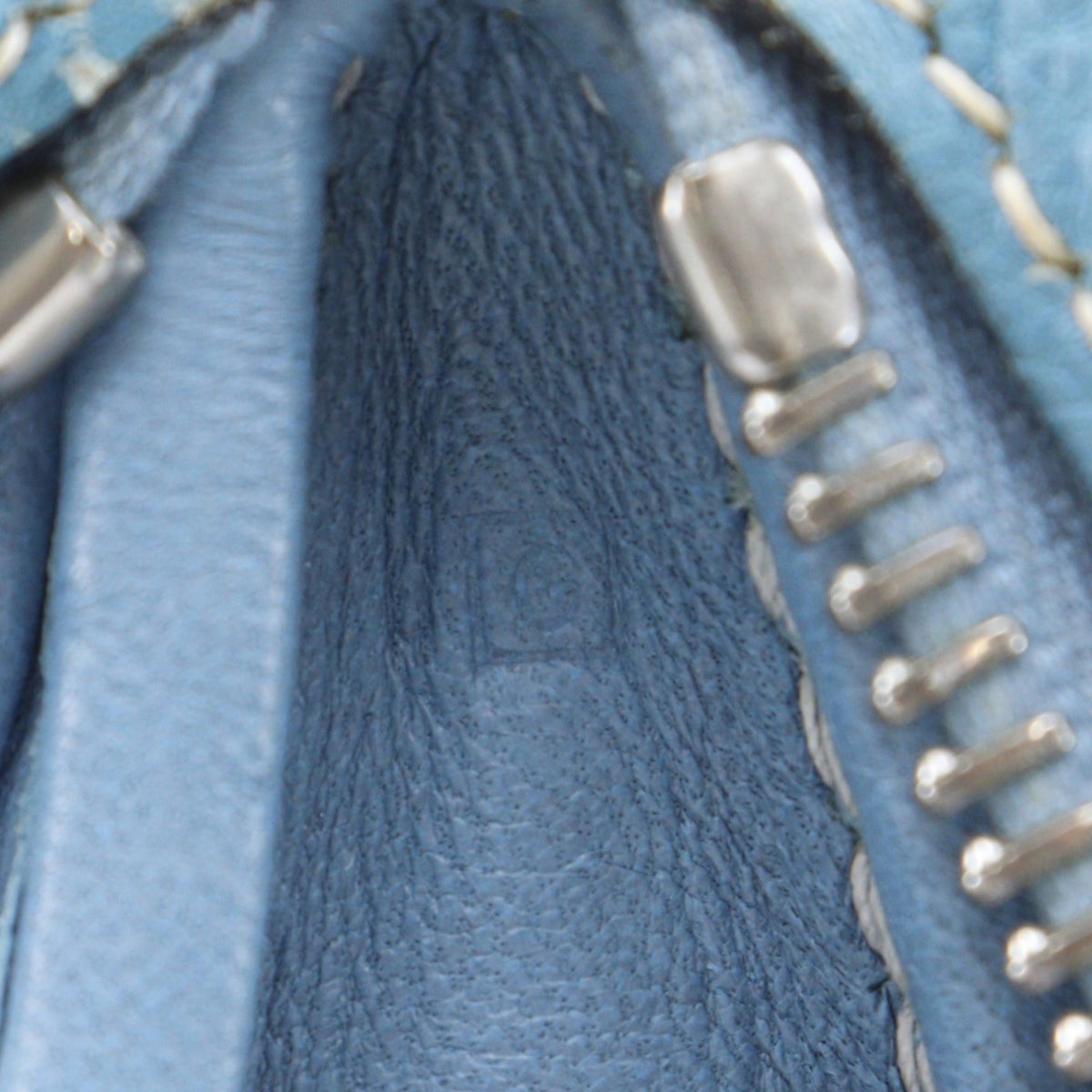 Hermes Blue Jean Togo Leather Shoulder Bag (Pre-Owned)