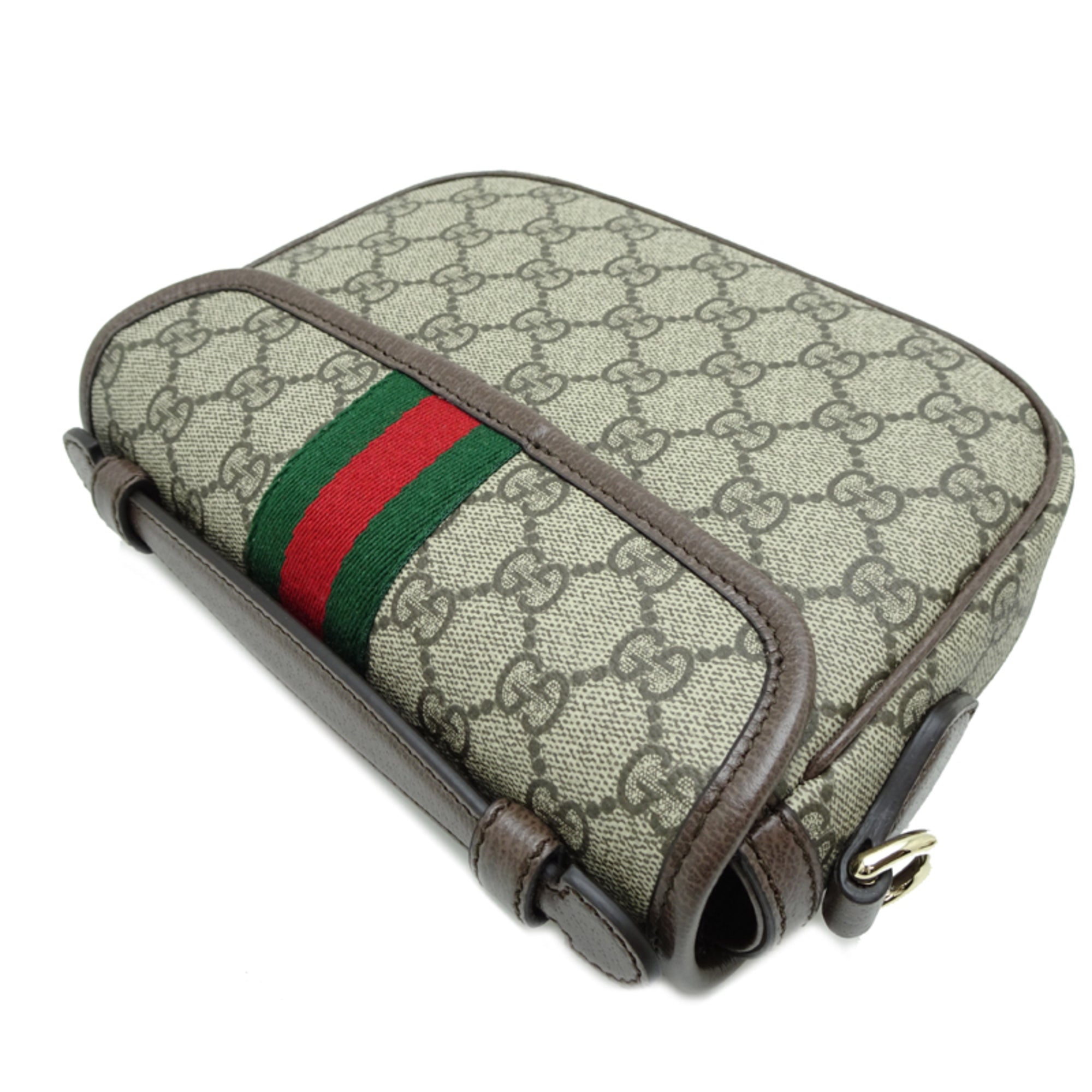 Gucci Beige Gg Supreme Shoulder Bag (Pre-Owned)