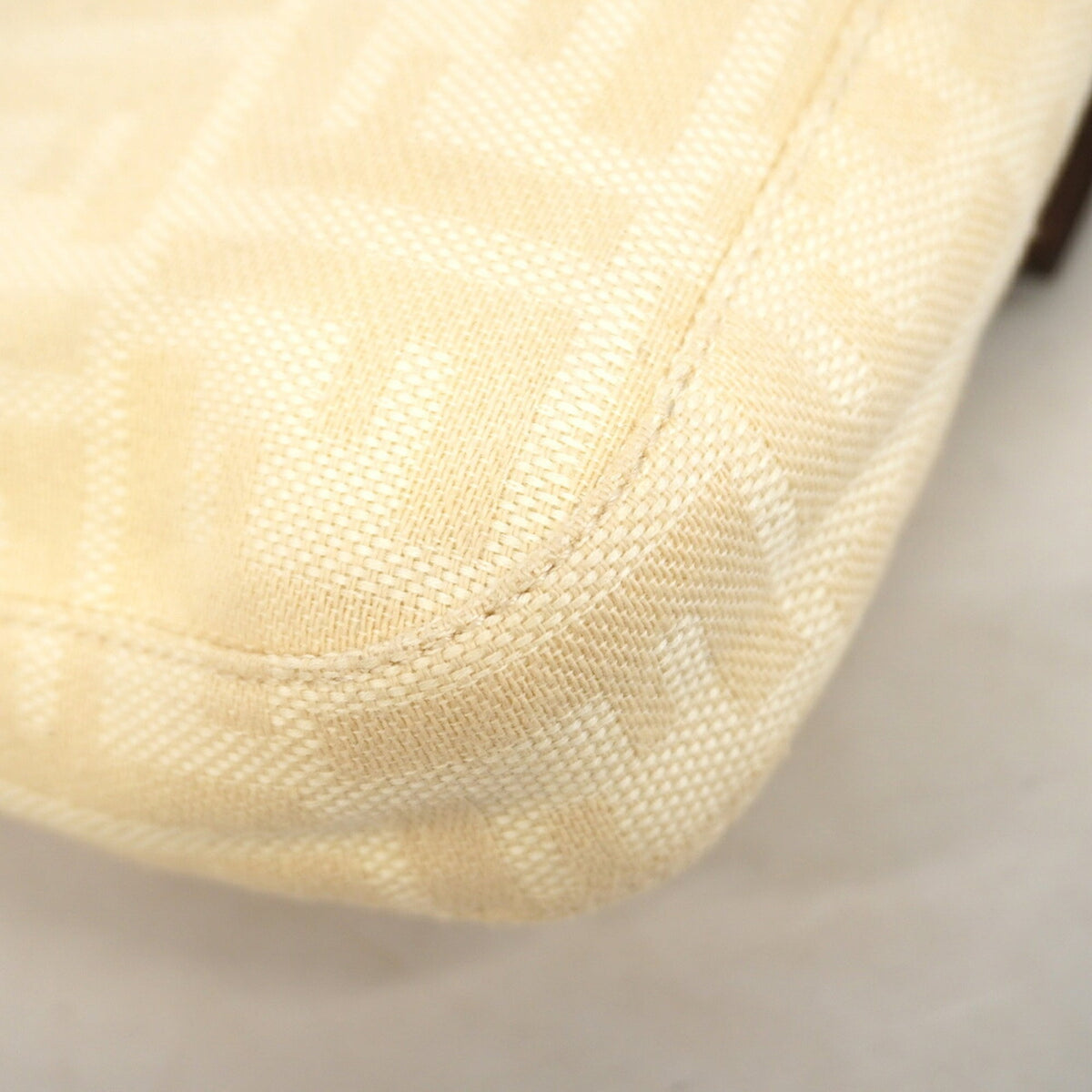 Fendi Beige Cotton Handbag (Pre-Owned)