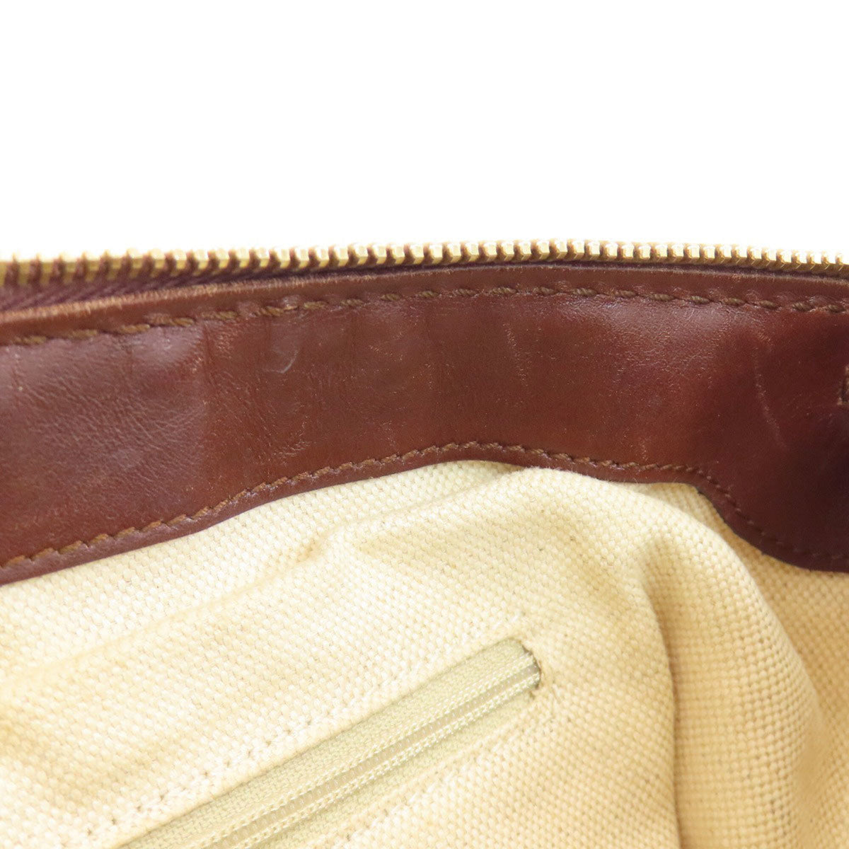 Gucci Brown Canvas Tote Bag (Pre-Owned)