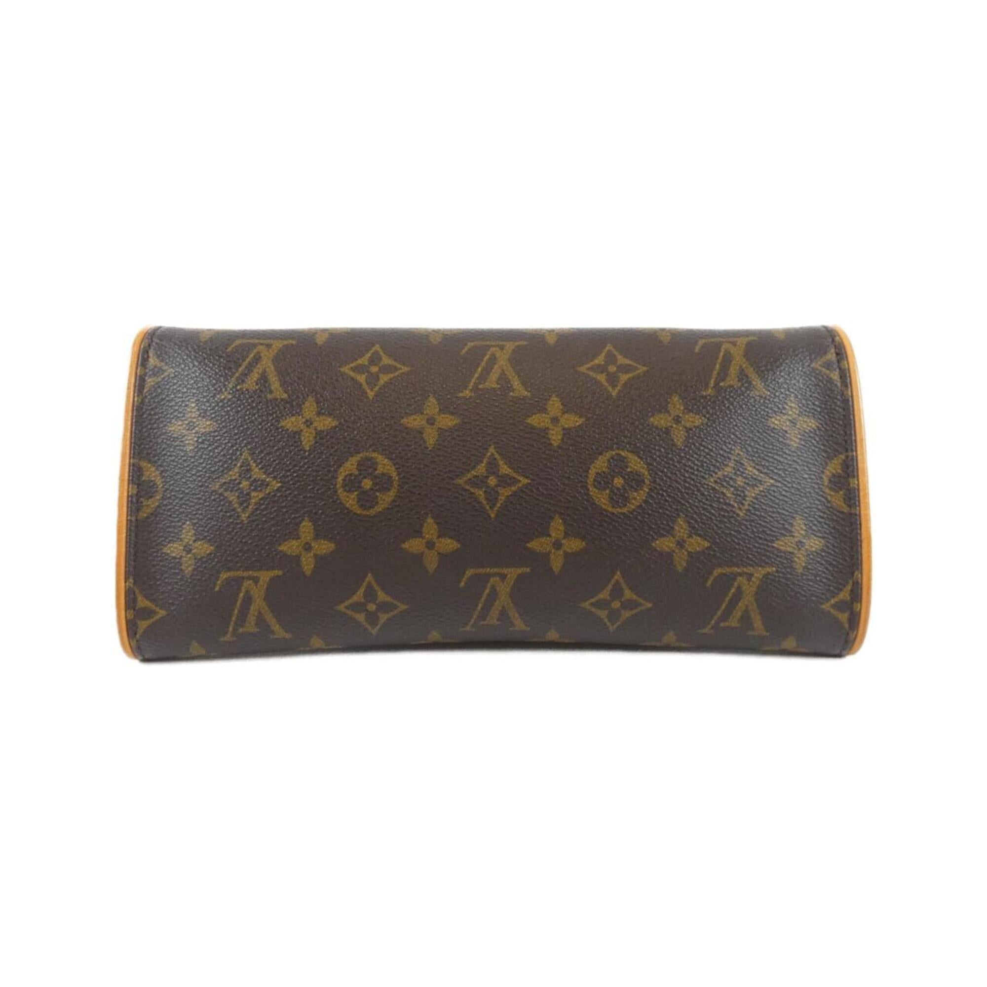 Louis Vuitton Brown Coated Canvas Pochette Shoulder Bag (Pre-Owned)