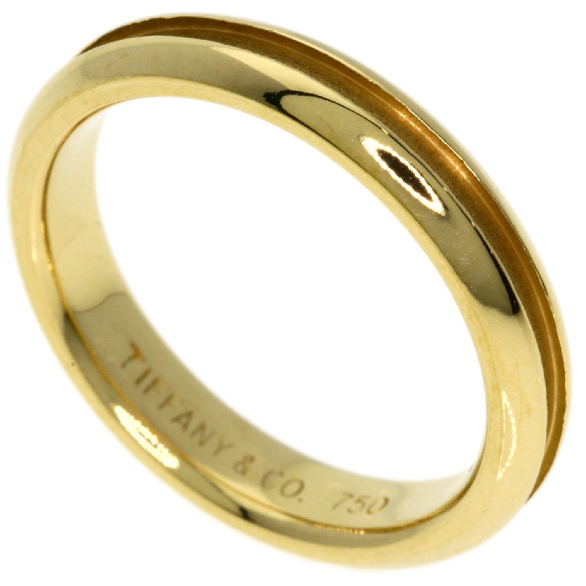 Tiffany Yellow Gold (18K) Band Ring (Pre-Owned)