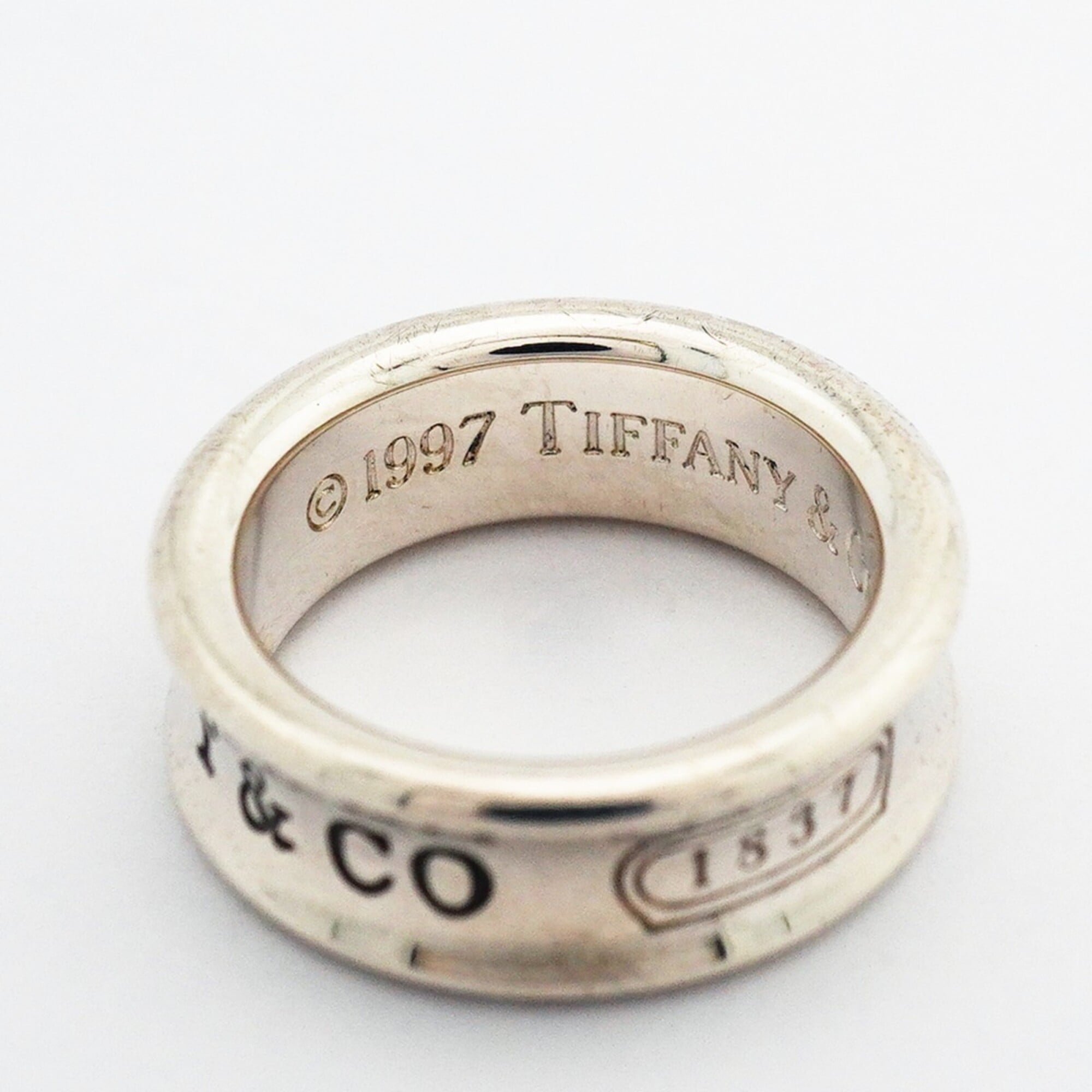 Tiffany Silver 925 Band Ring (Pre-Owned)