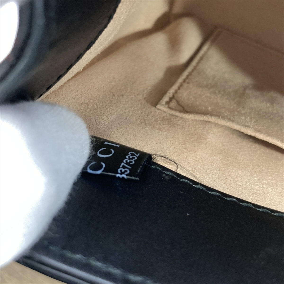 Gucci Black Leather Handbag (Pre-Owned)