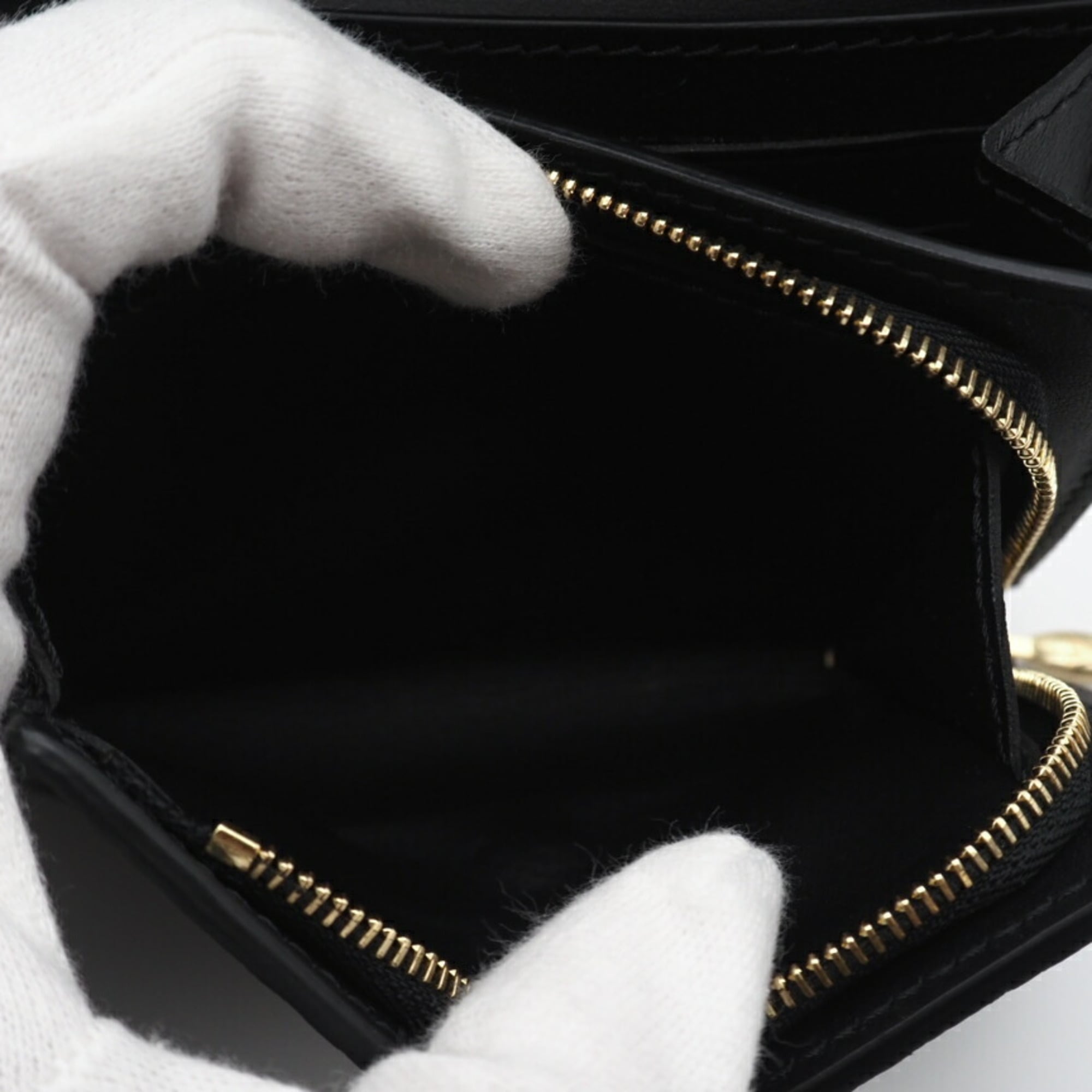 Louis Vuitton Taurillon Black Leather Wallet (Bi-Fold) (Pre-Owned)