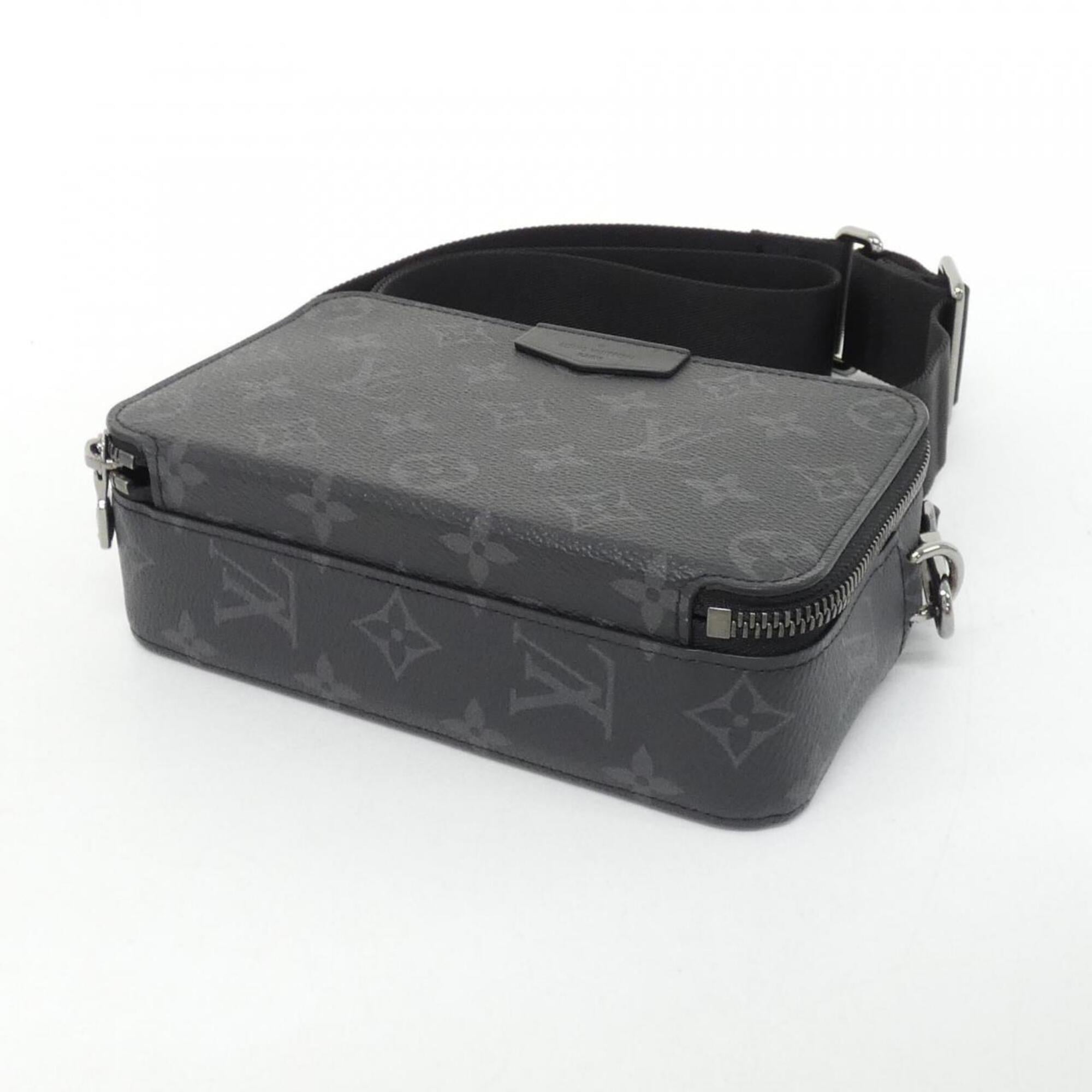 Louis Vuitton Black Monogram Eclipse Coated Canvas Shoulder Bag (Pre-Owned)