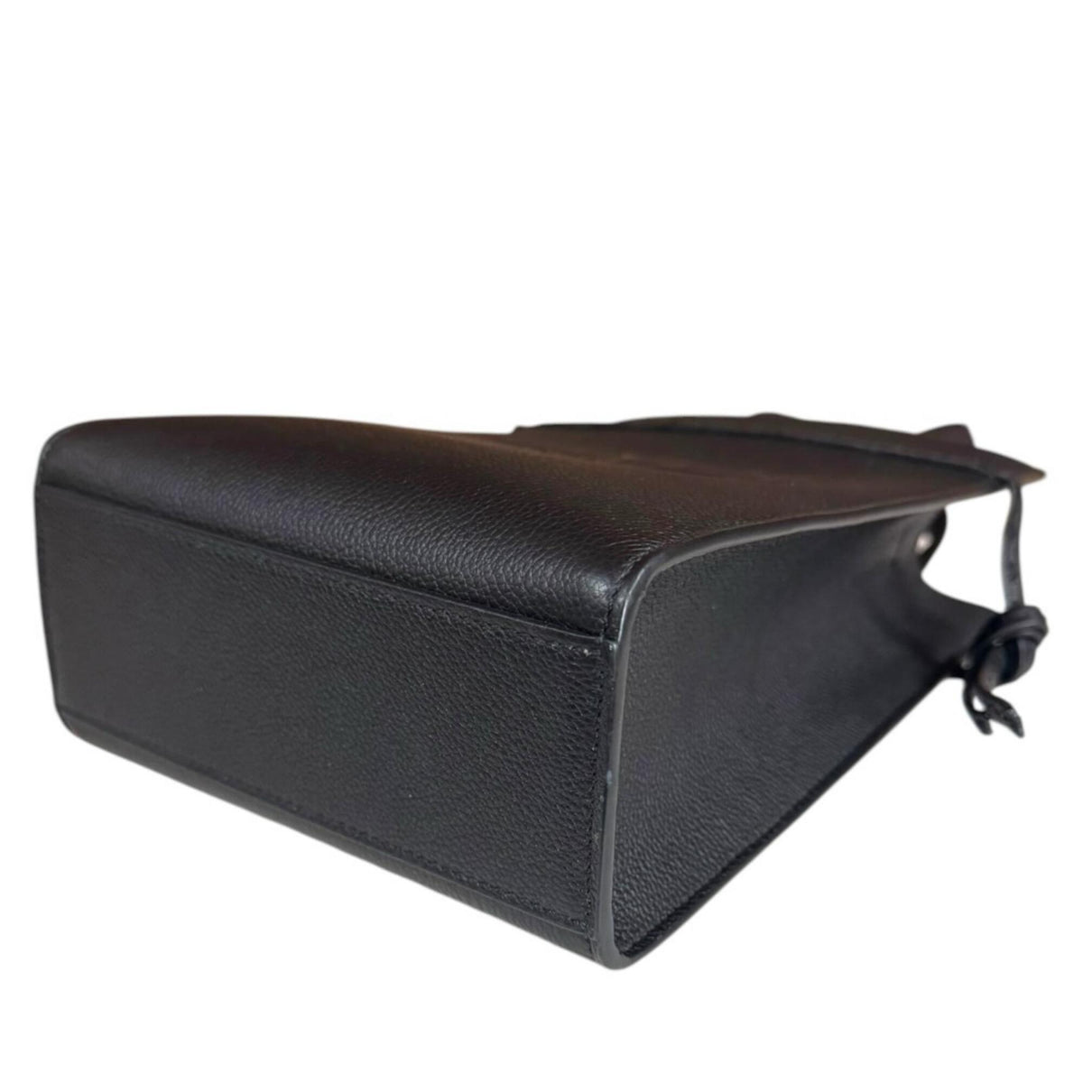 Fendi Black Leather Handbag Shoulder Bag (Pre-Owned)