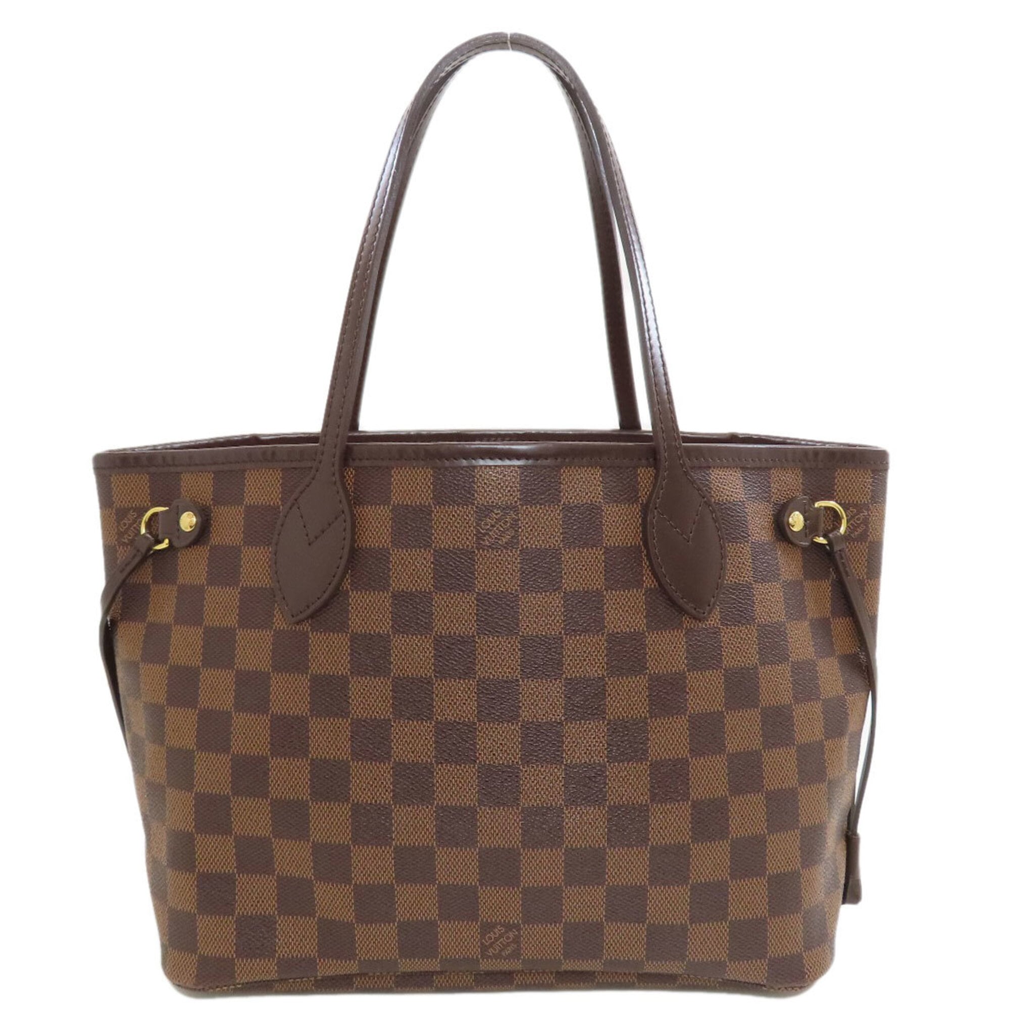 Louis Vuitton Damier Canvas Ebene Damier Canvas Tote Bag (Pre-Owned)