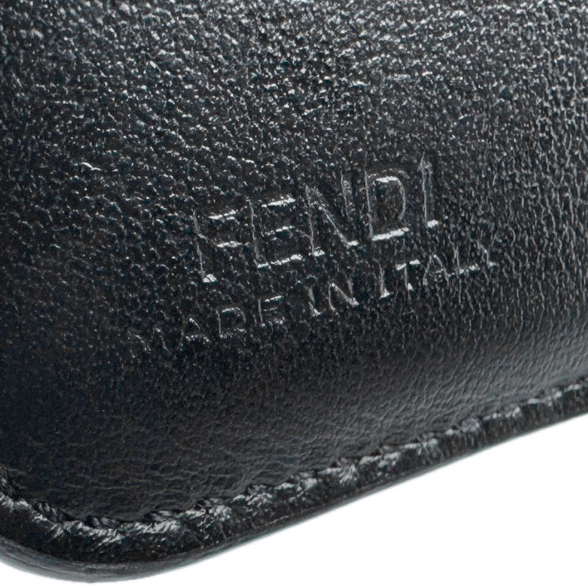 Fendi Black Leather Wallet (Bi-Fold) (Pre-Owned)