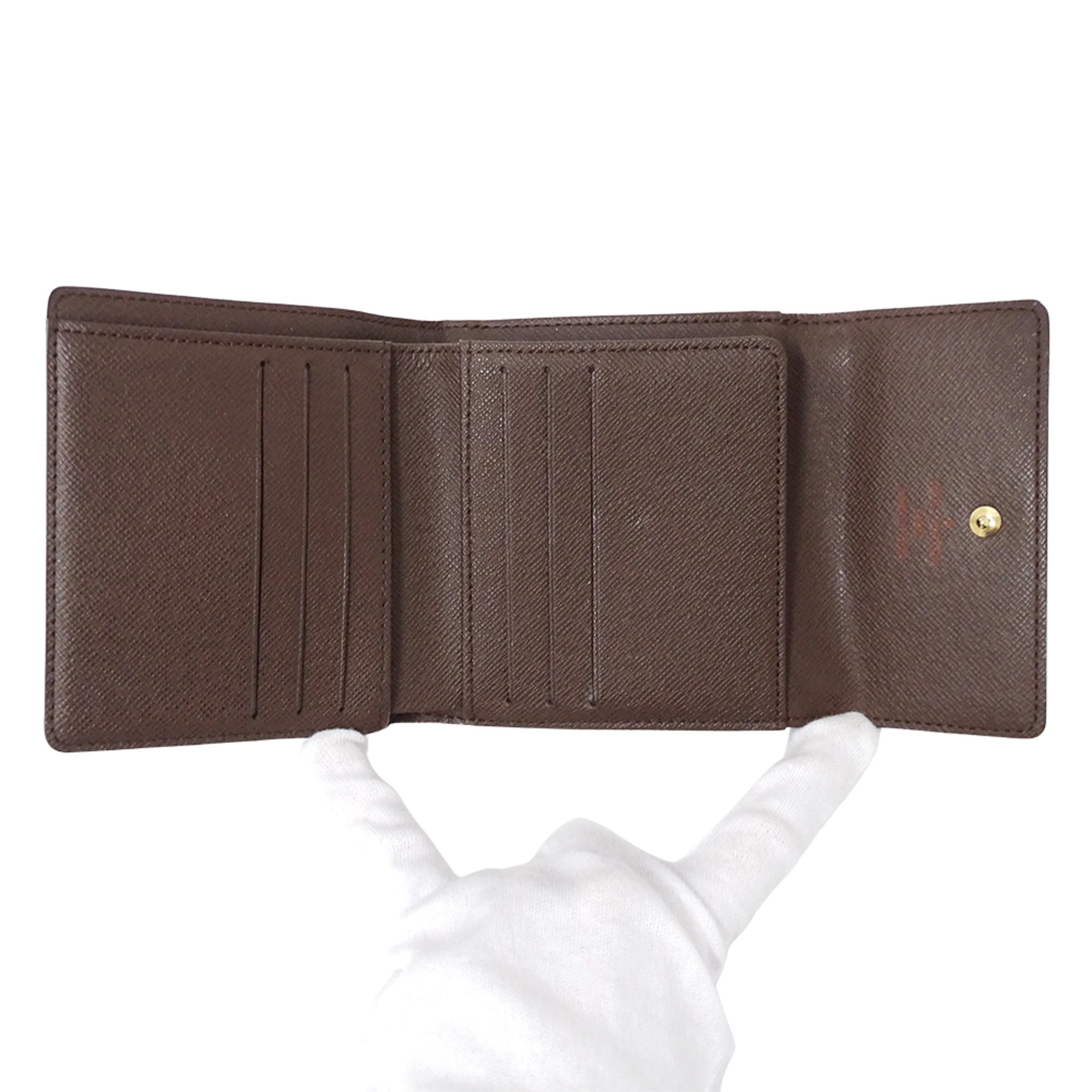 Louis Vuitton Damier Damier Canvas Damier Canvas Wallet (Bi-Fold) (Pre-Owned)
