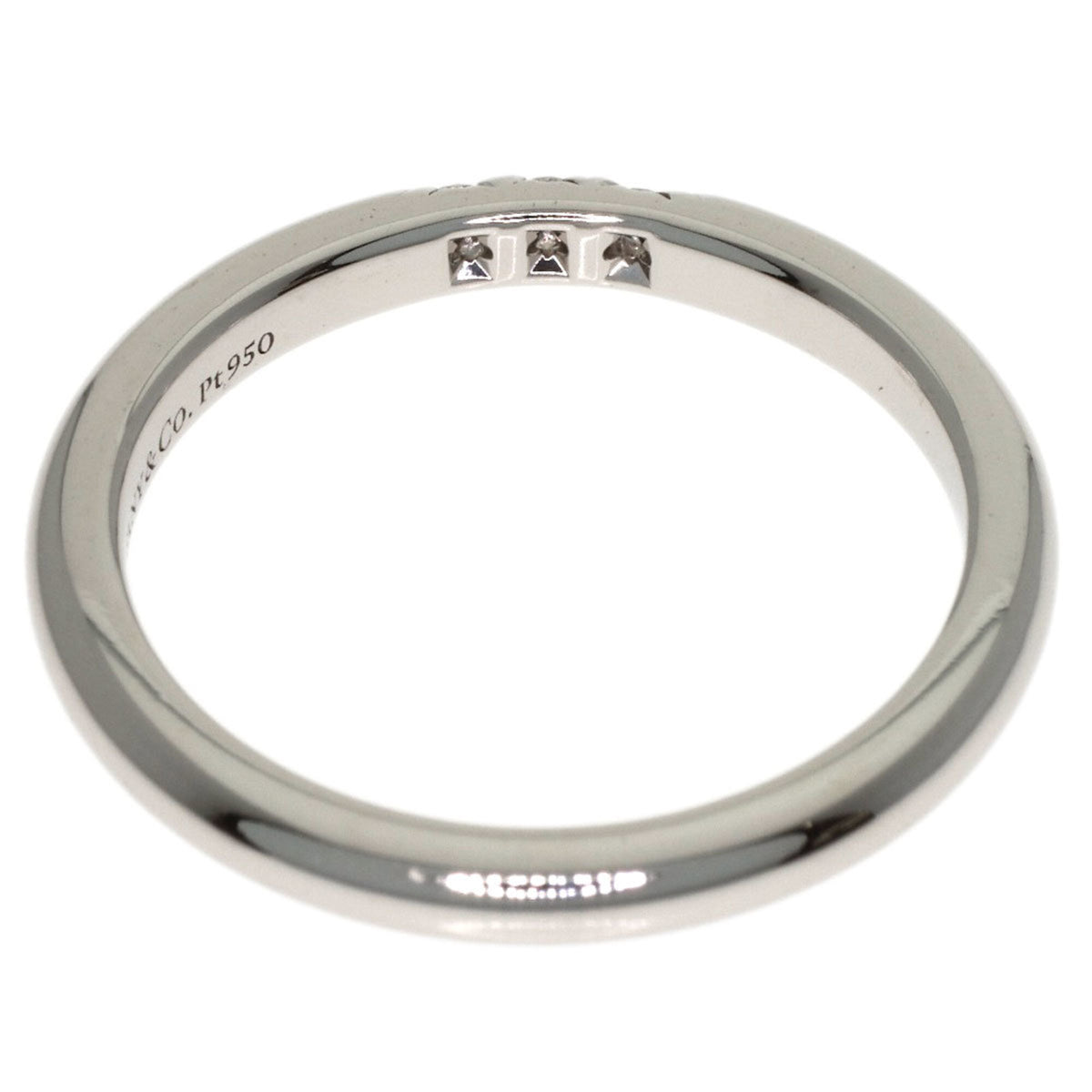 Tiffany Platinum 950 Band Ring (Pre-Owned)