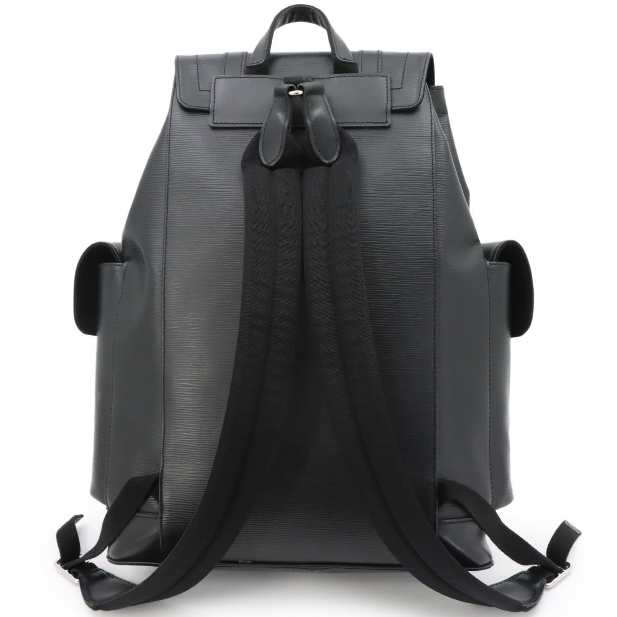 Louis Vuitton Noir Epi Leather Backpack (Pre-Owned)