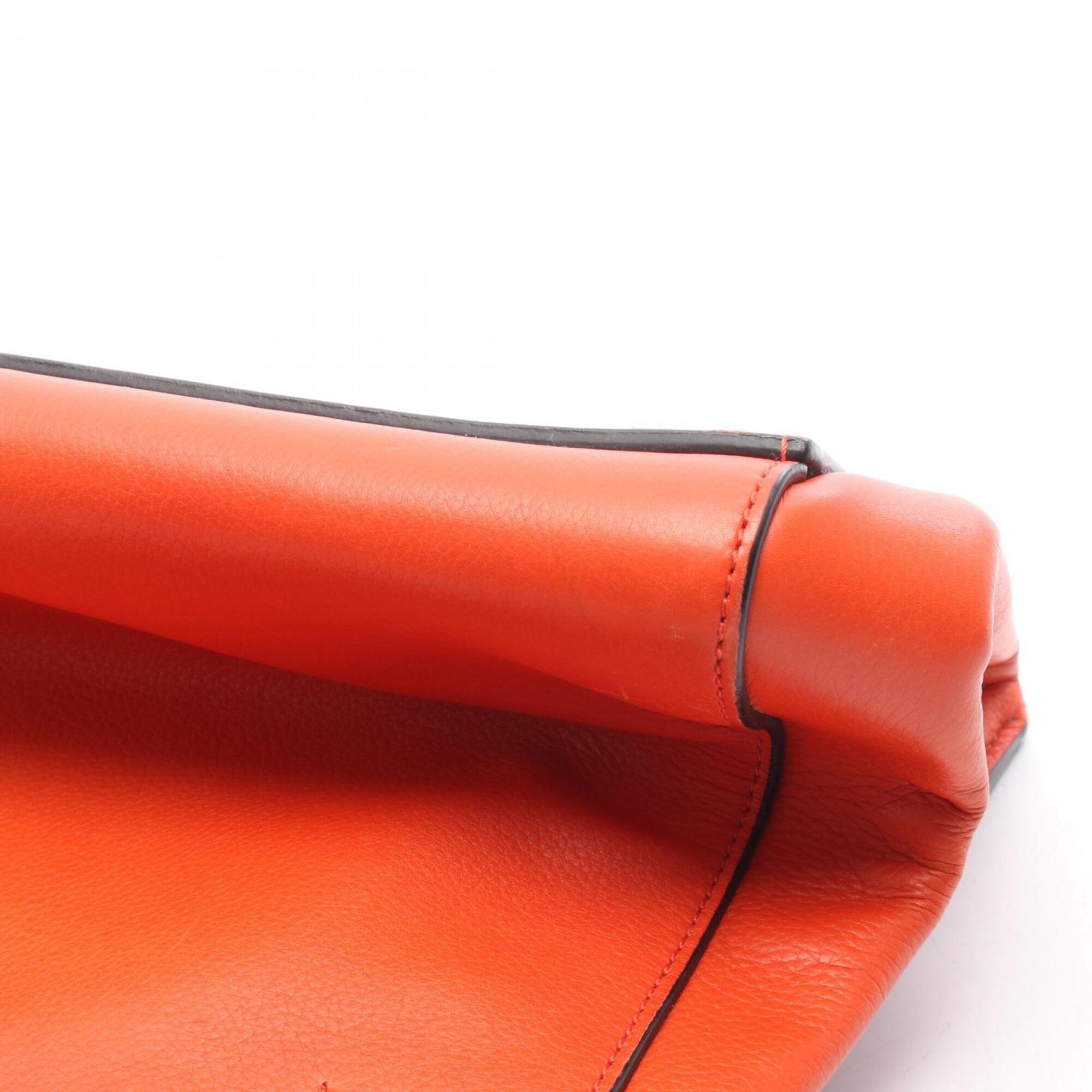Celine Orange Leather Handbag (Pre-Owned)