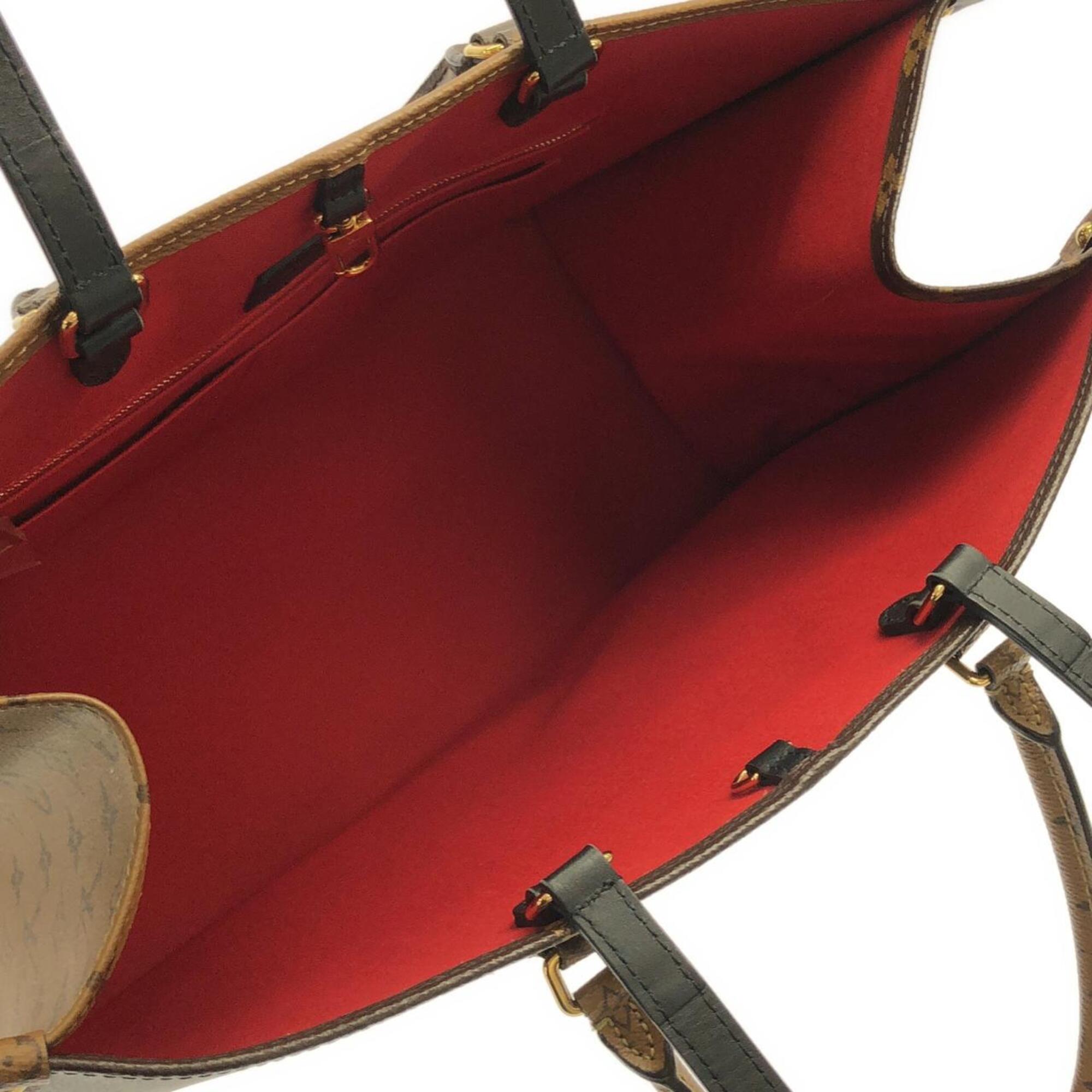 Louis Vuitton Marron Coated Canvas Handbag (Pre-Owned)