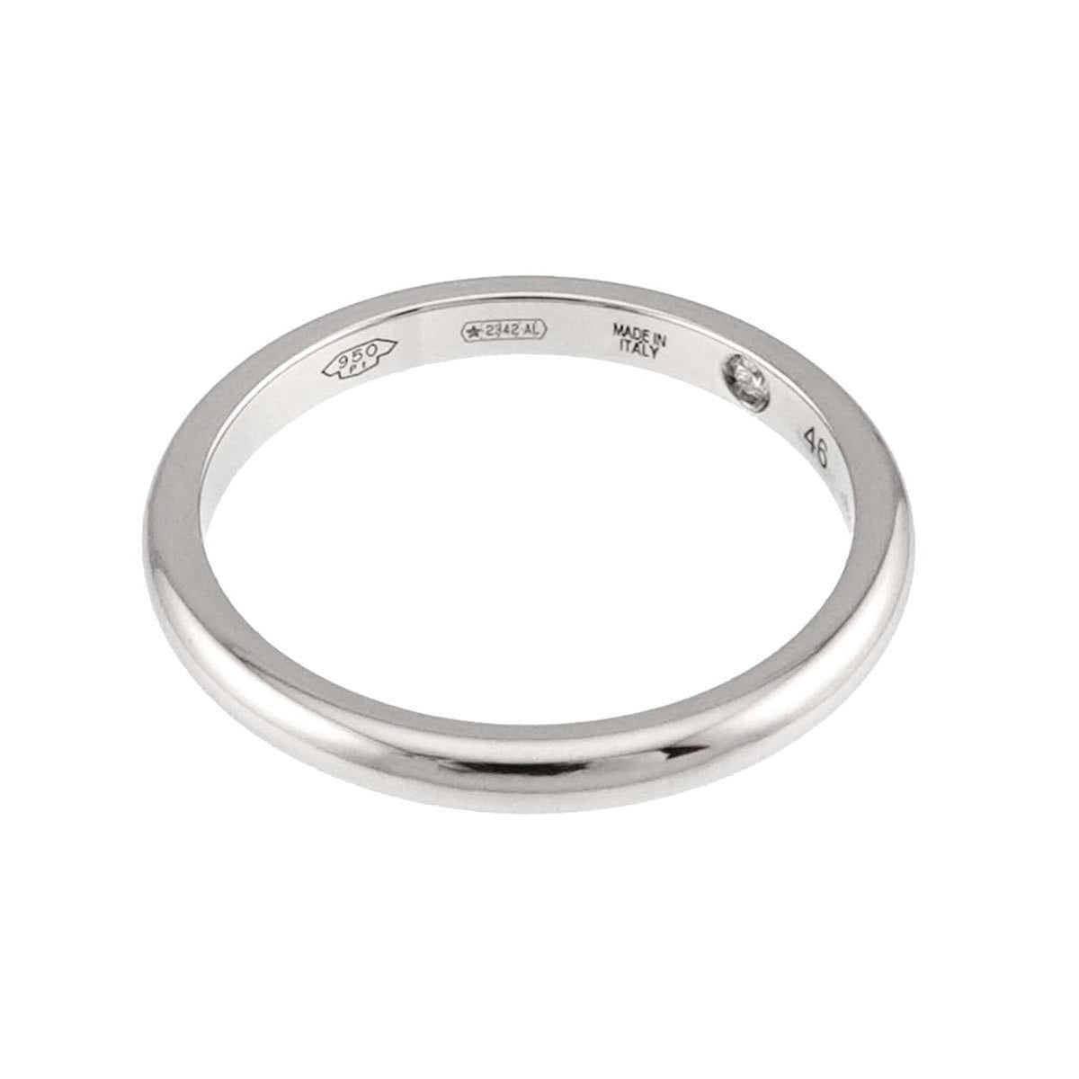 Bvlgari Platinum 950 Band Ring (Pre-Owned)
