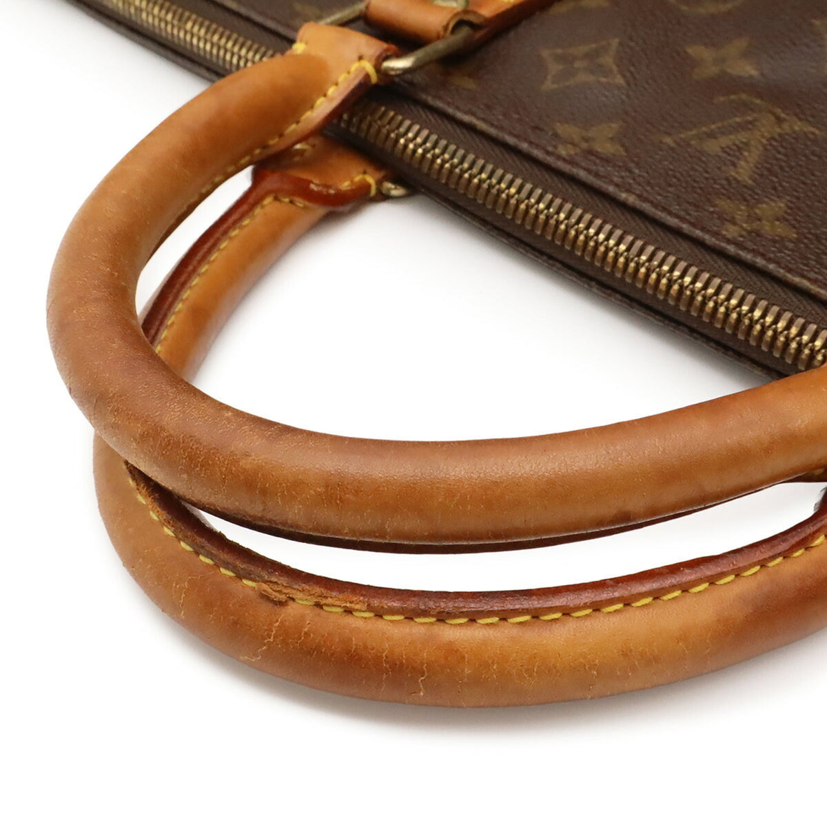 Louis Vuitton Brown Monogram Monogram Boston Bag Handbag (Pre-Owned)