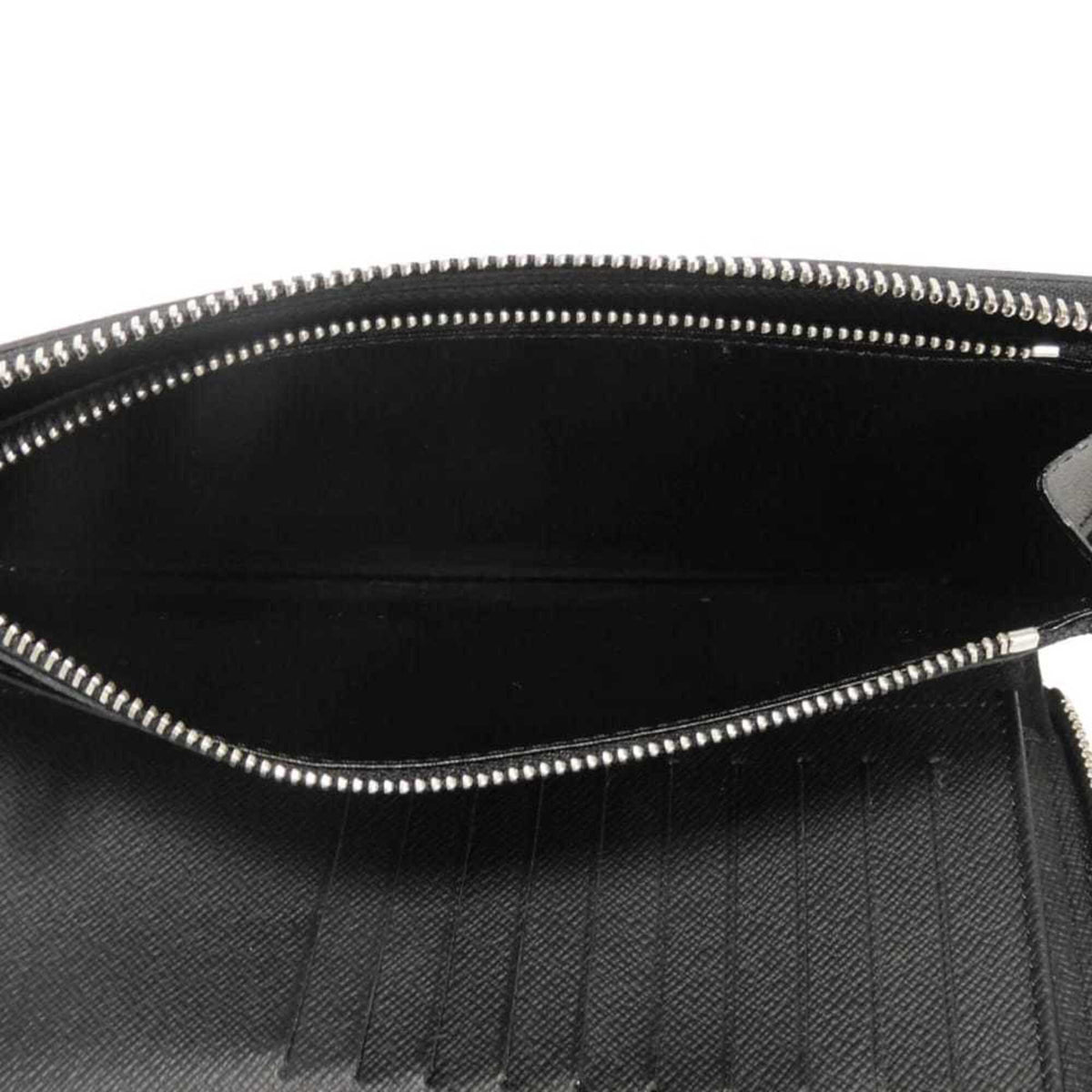 Louis Vuitton Black Damier Graphite Noir Damier Graphite Long Wallet (Bi-Fold) (Pre-Owned)