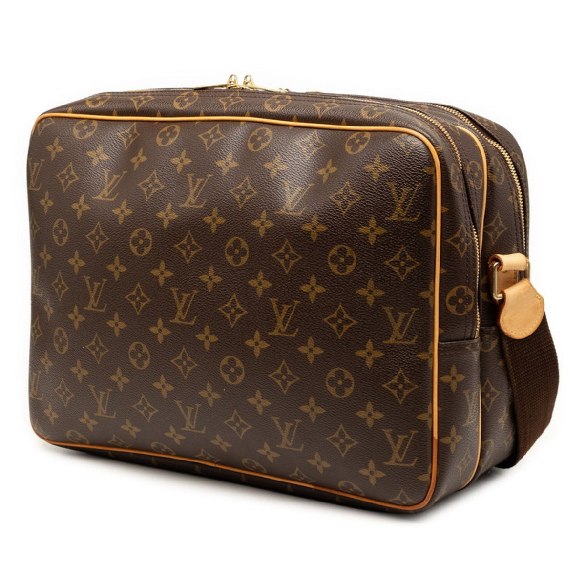 Louis Vuitton Brown Pvc Leather Shoulder Bag (Pre-Owned)