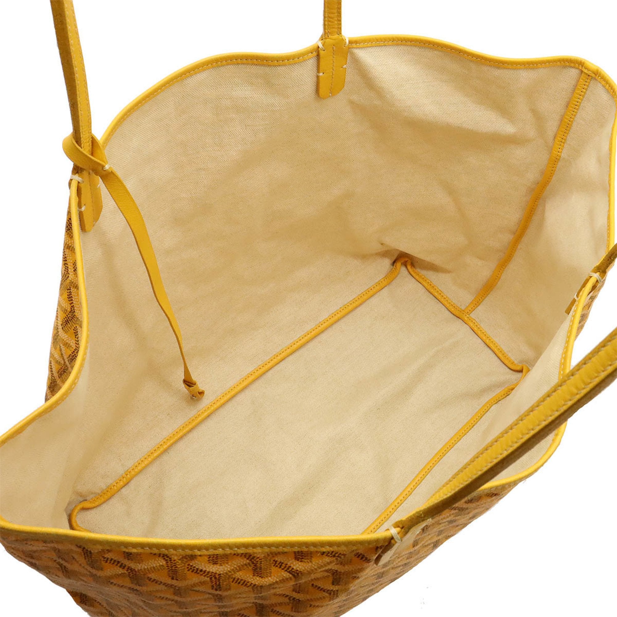 Goyard Yellow Pvc Leather Pouch Shoulder Bag Tote Bag (Pre-Owned)