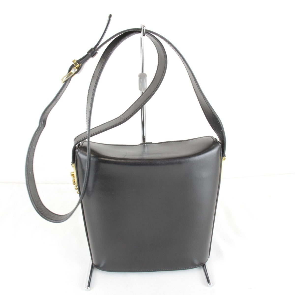 Celine Black Leather Shoulder Bag (Pre-Owned)