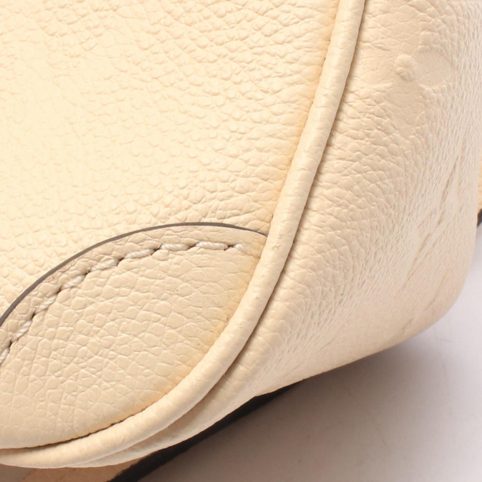 Louis Vuitton Beige Cream Monogram Empreinte Leather Handbag (Pre-Owned)