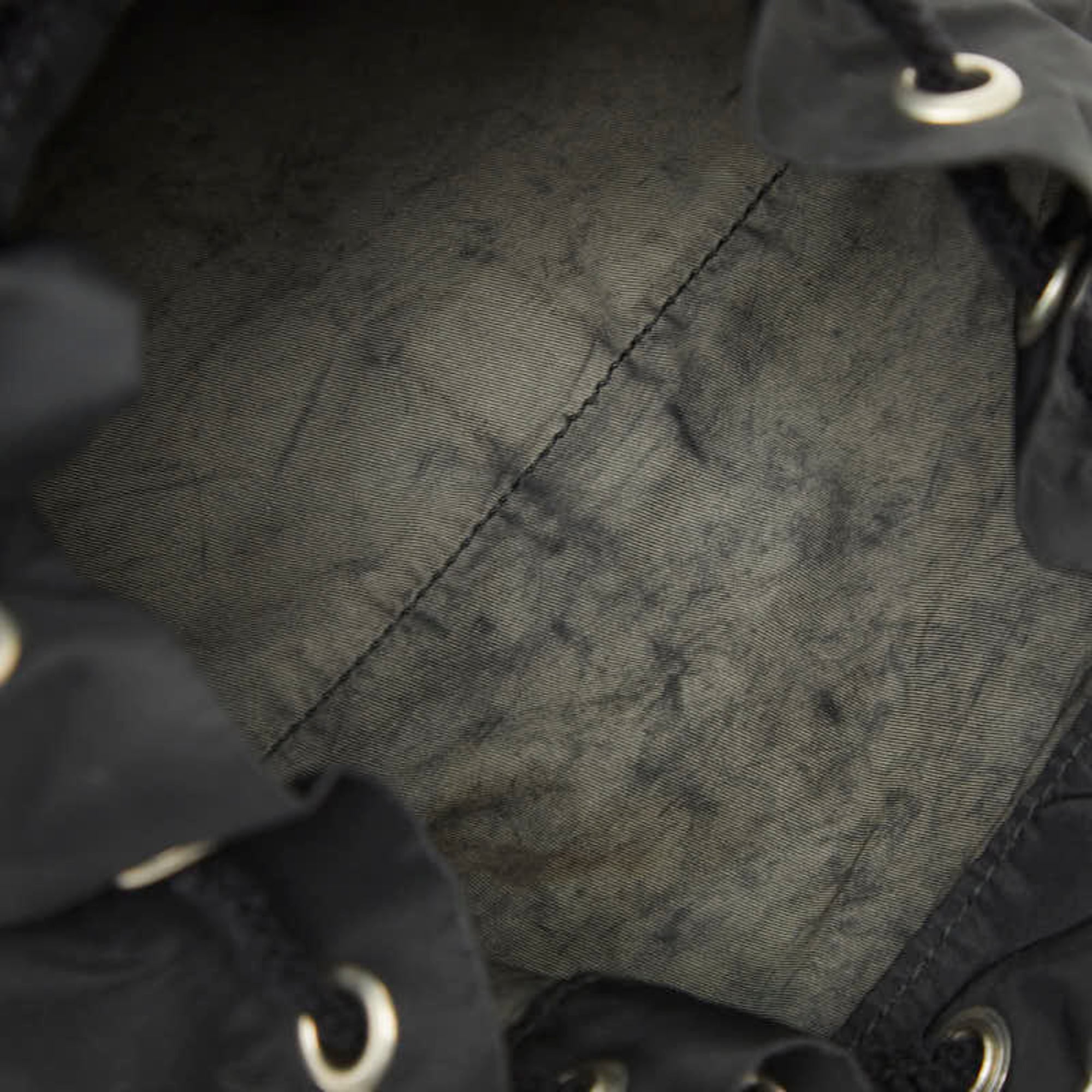 Prada Black Nylon Backpack (Pre-Owned)
