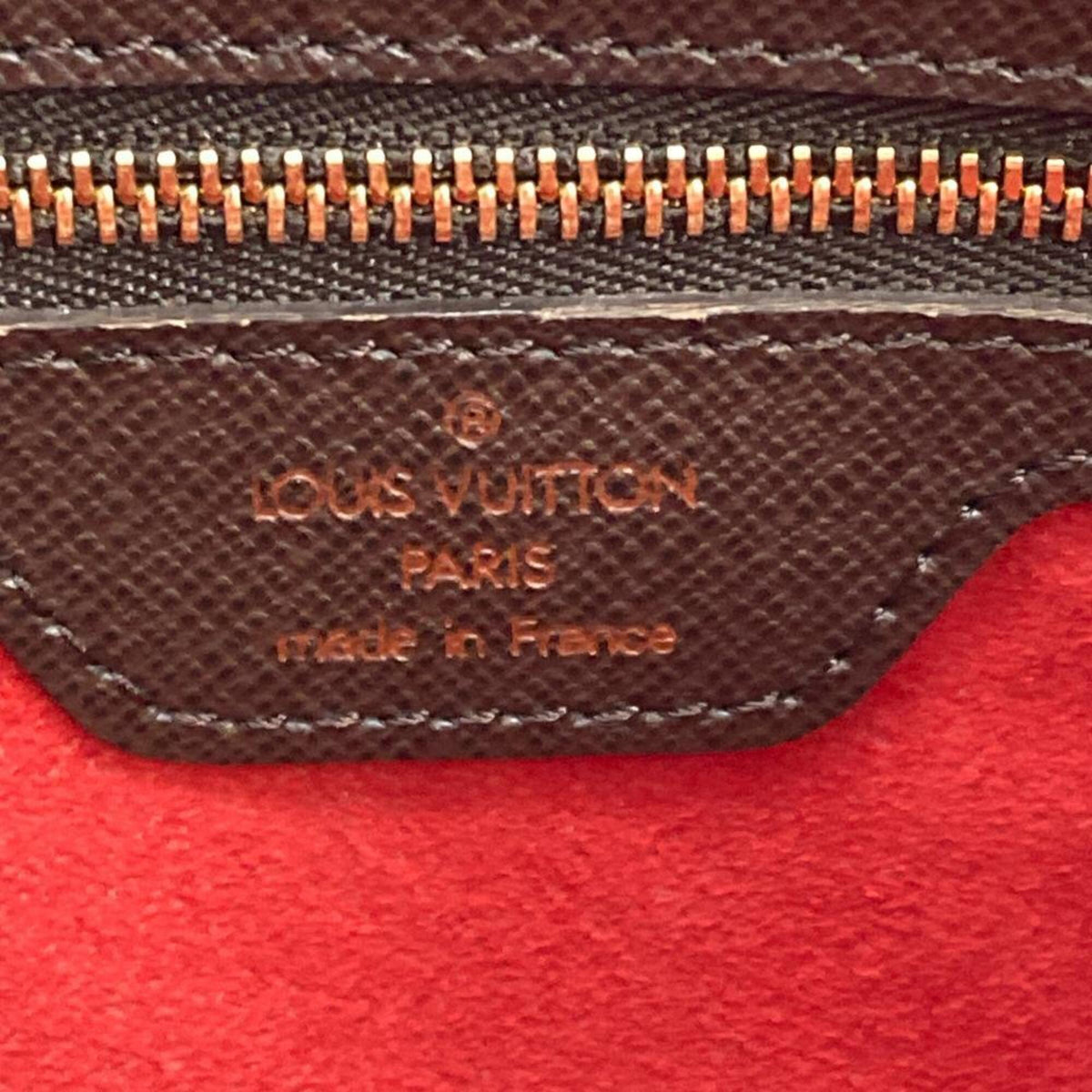 Louis Vuitton Brown Damier Canvas Handbag (Pre-Owned)