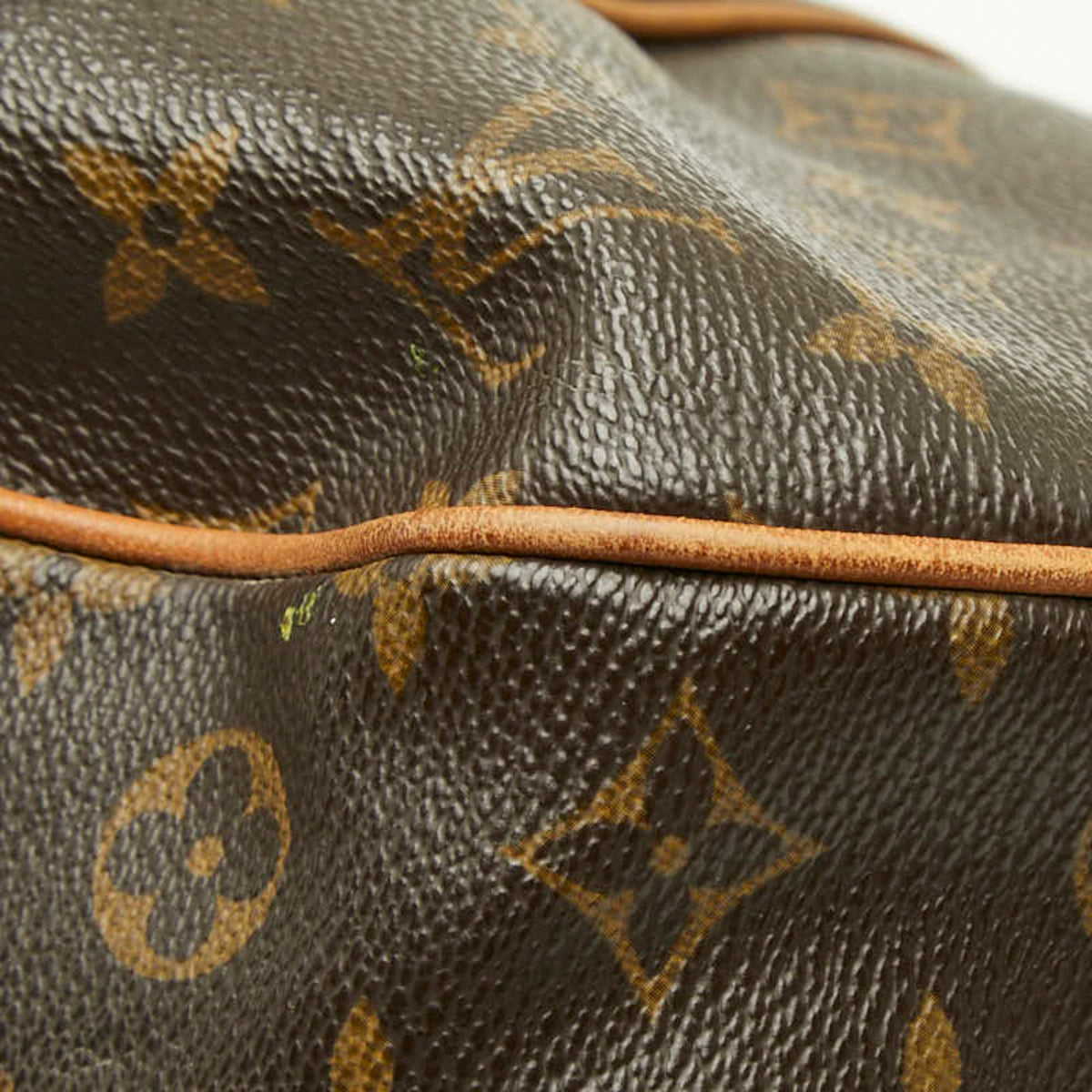 Louis Vuitton Monogram Brown Pvc Leather Handbag Shoulder Bag (Pre-Owned)
