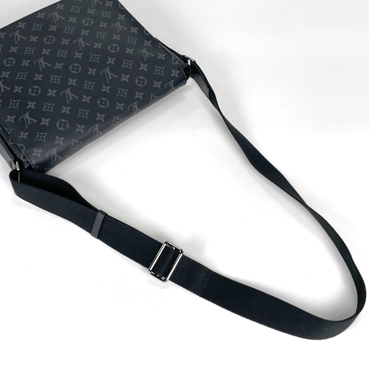 Louis Vuitton Black Monogram Eclipse Shoulder Bag (Pre-Owned)