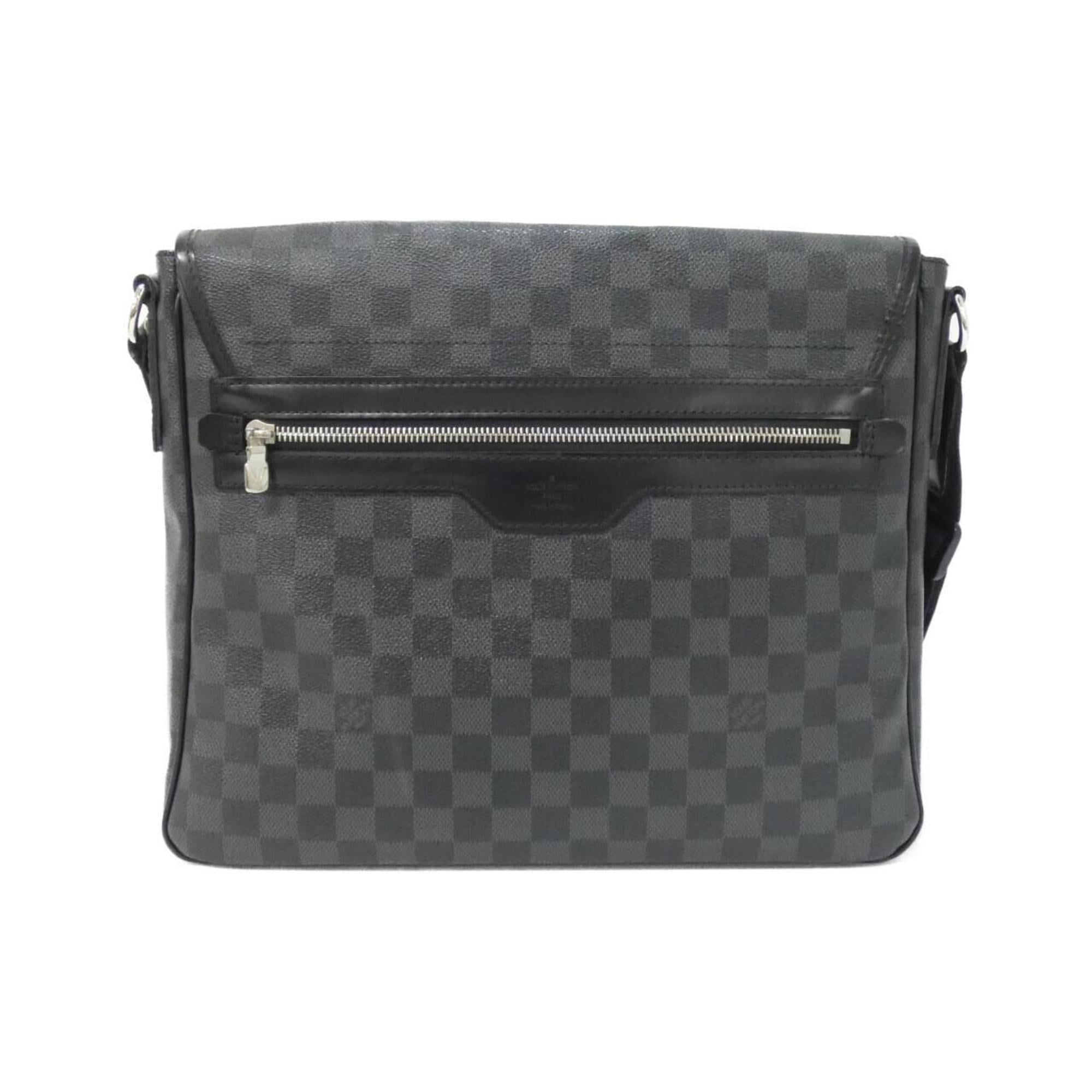 Louis Vuitton Damier Graphite Graphite Coated Canvas Shoulder Bag (Pre-Owned)