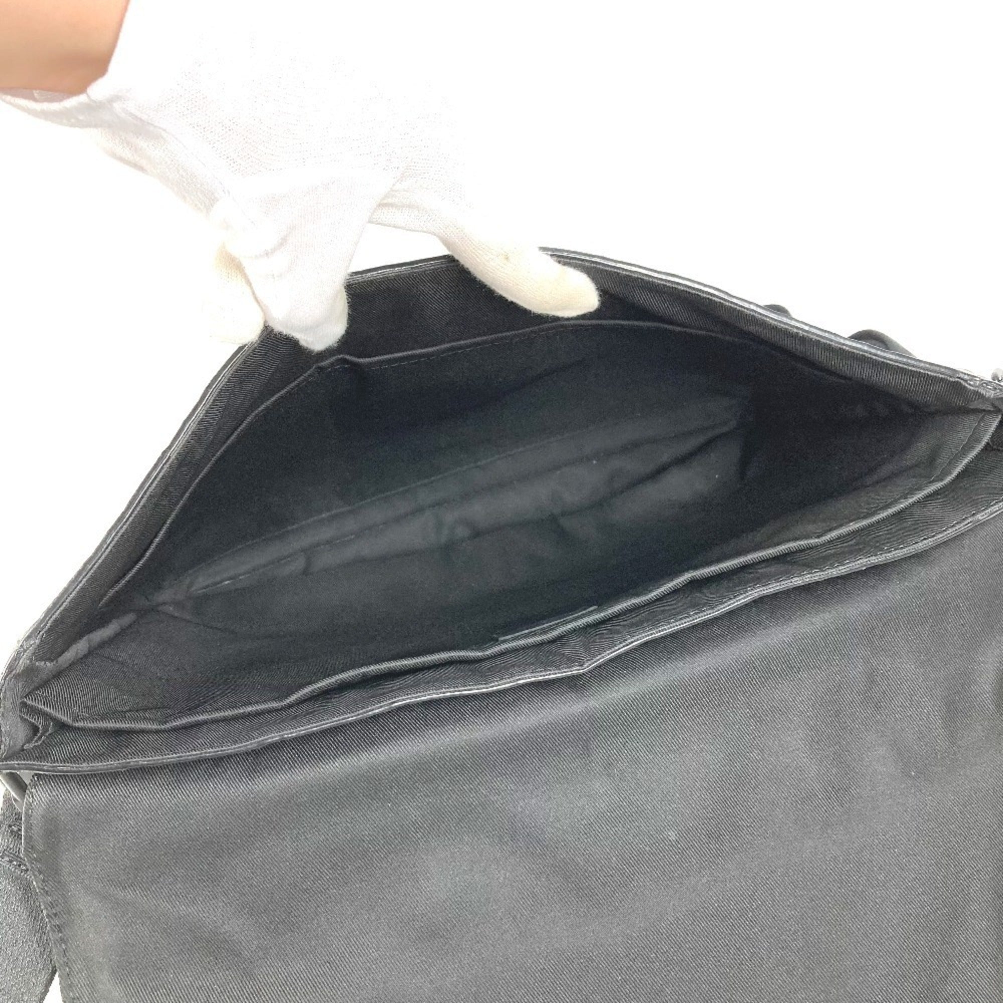 Louis Vuitton Taurillon Black Leather Briefcase Handbag Shoulder Bag Tote Bag (Pre-Owned)