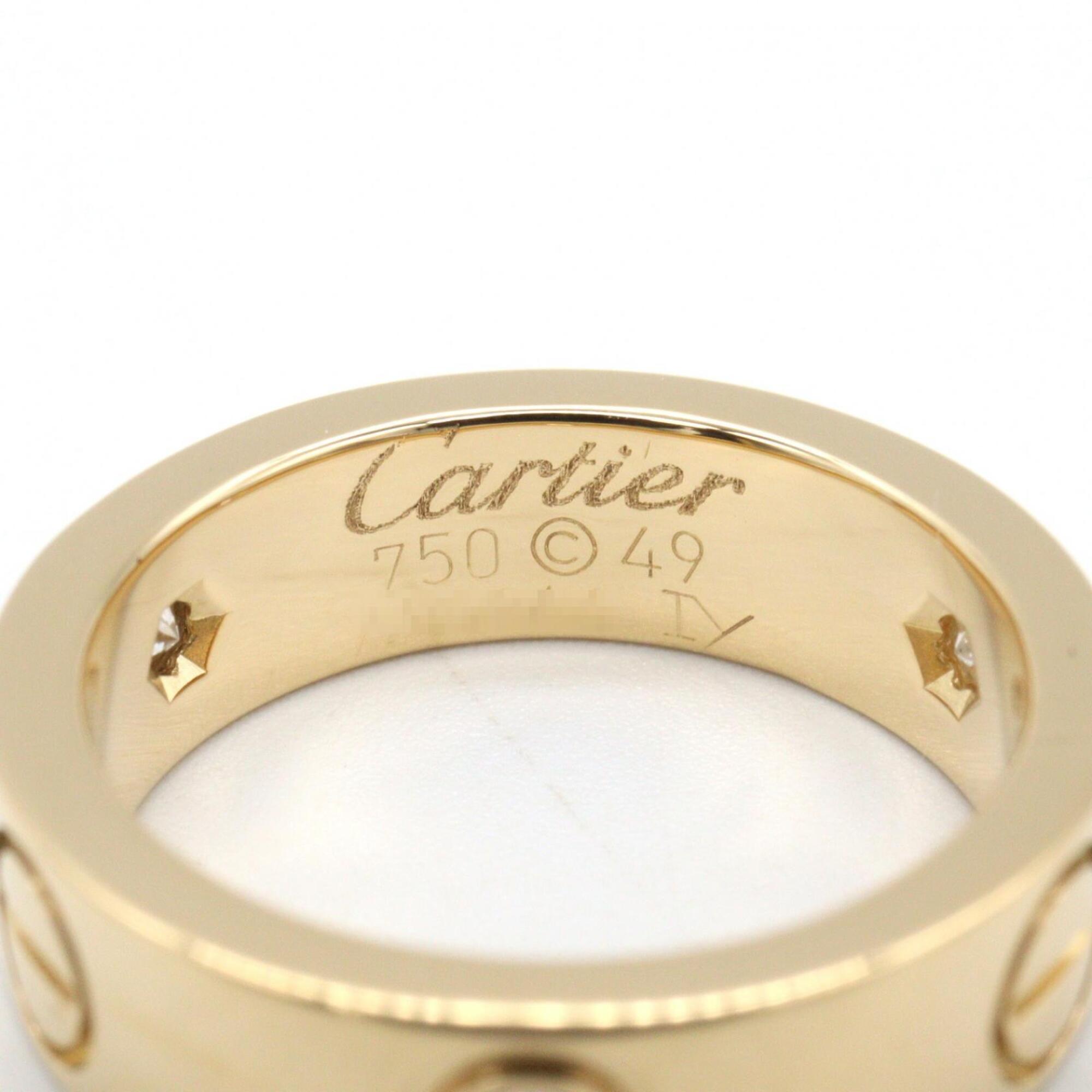 Cartier Gold Clear Yellow Gold (18K) Band Ring (Pre-Owned)