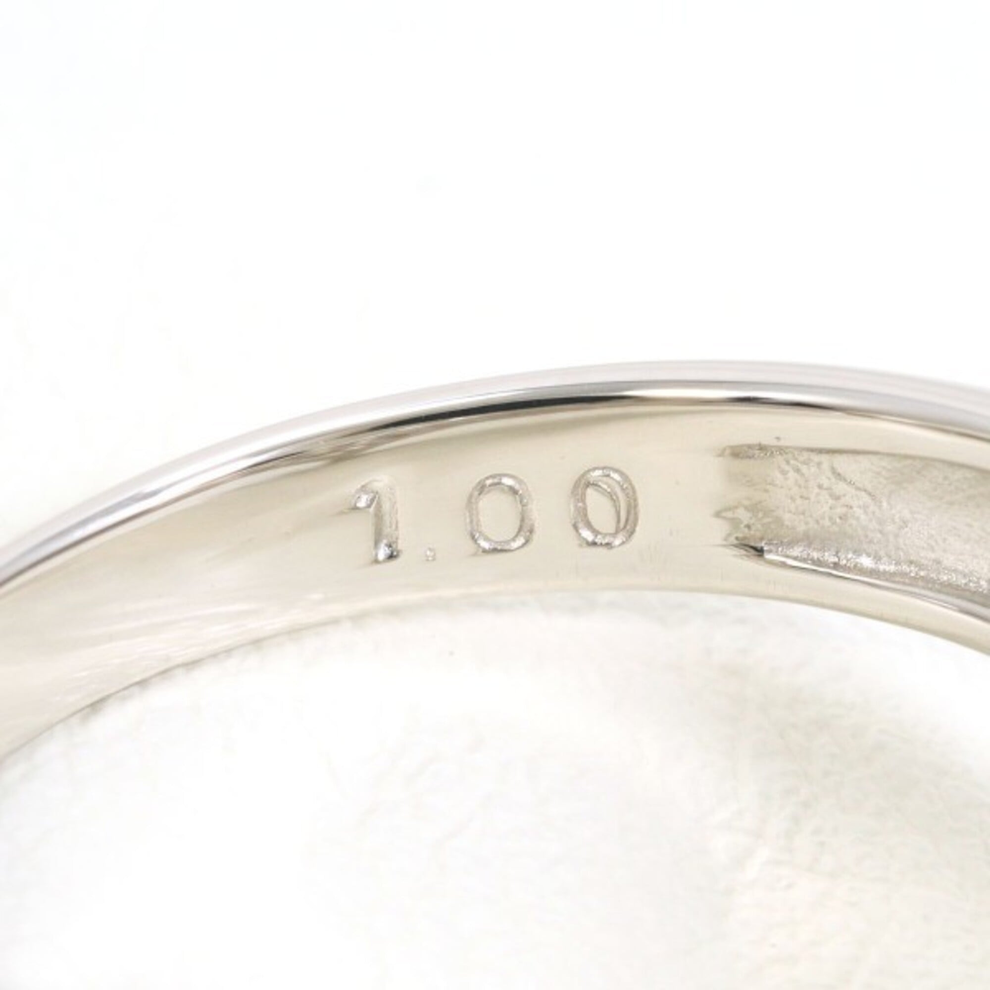 Unbranded Platinum Yellow Platinum 900 Band Ring (Pre-Owned)
