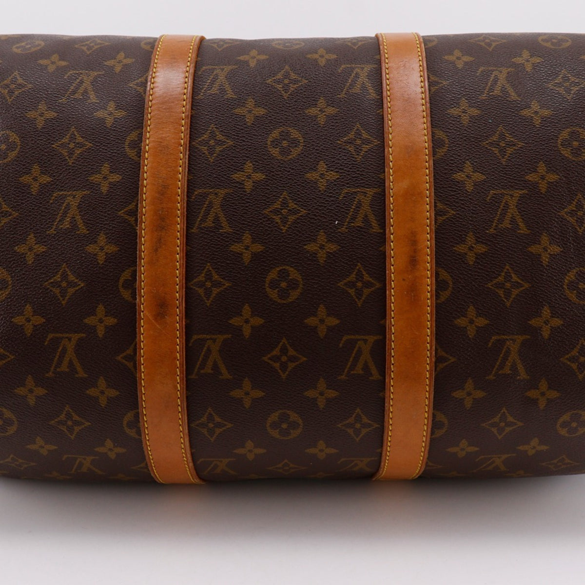Louis Vuitton Brown Monogram Canvas Boston Bag (Pre-Owned)