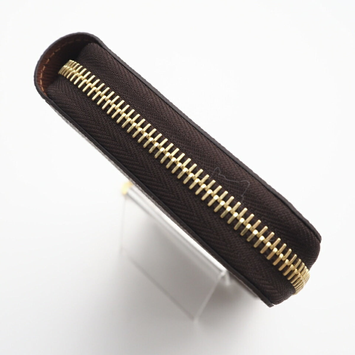 Louis Vuitton Brown Coated Canvas Long Wallet (Bi-Fold) (Pre-Owned)