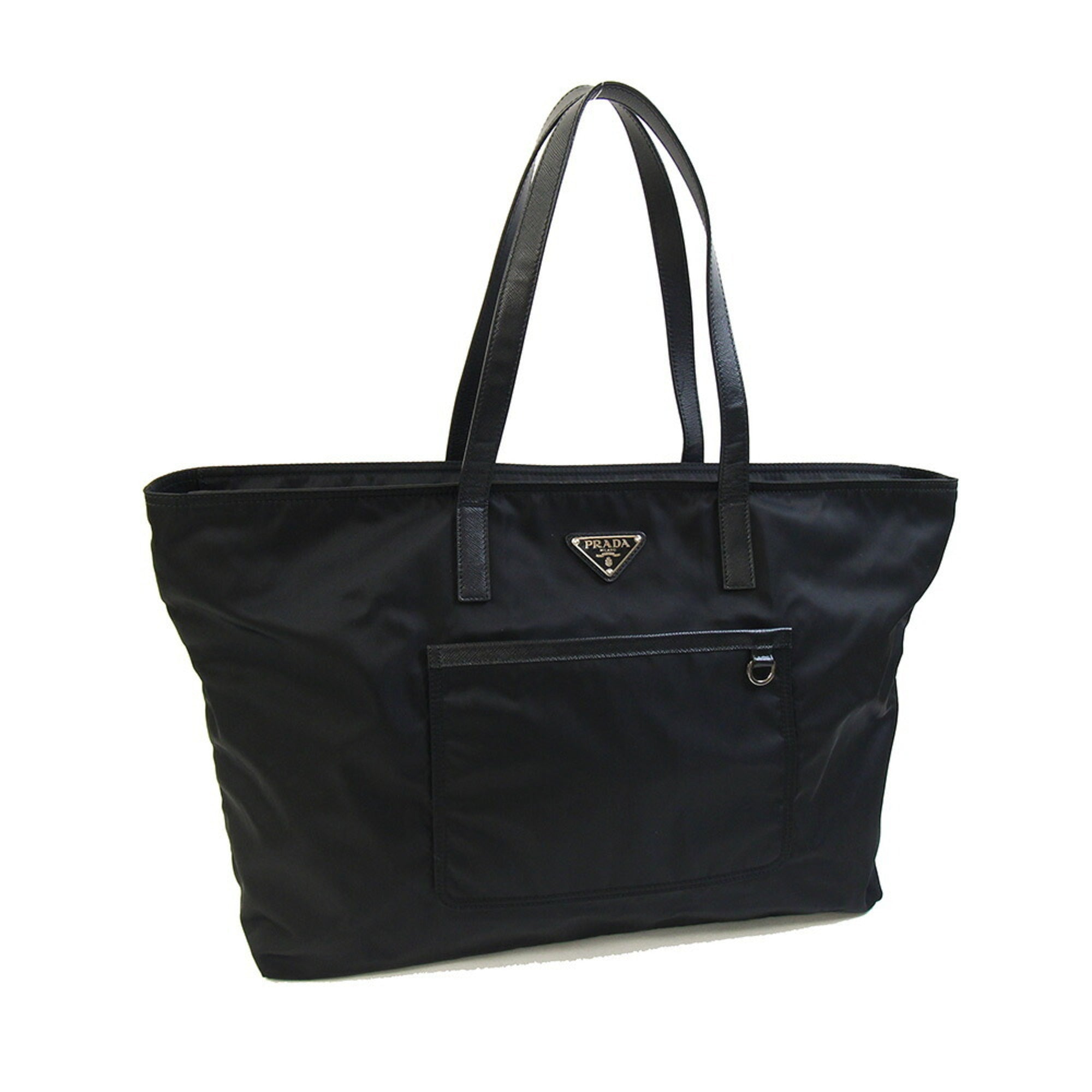 Prada Black Nylon Tote Bag (Pre-Owned)