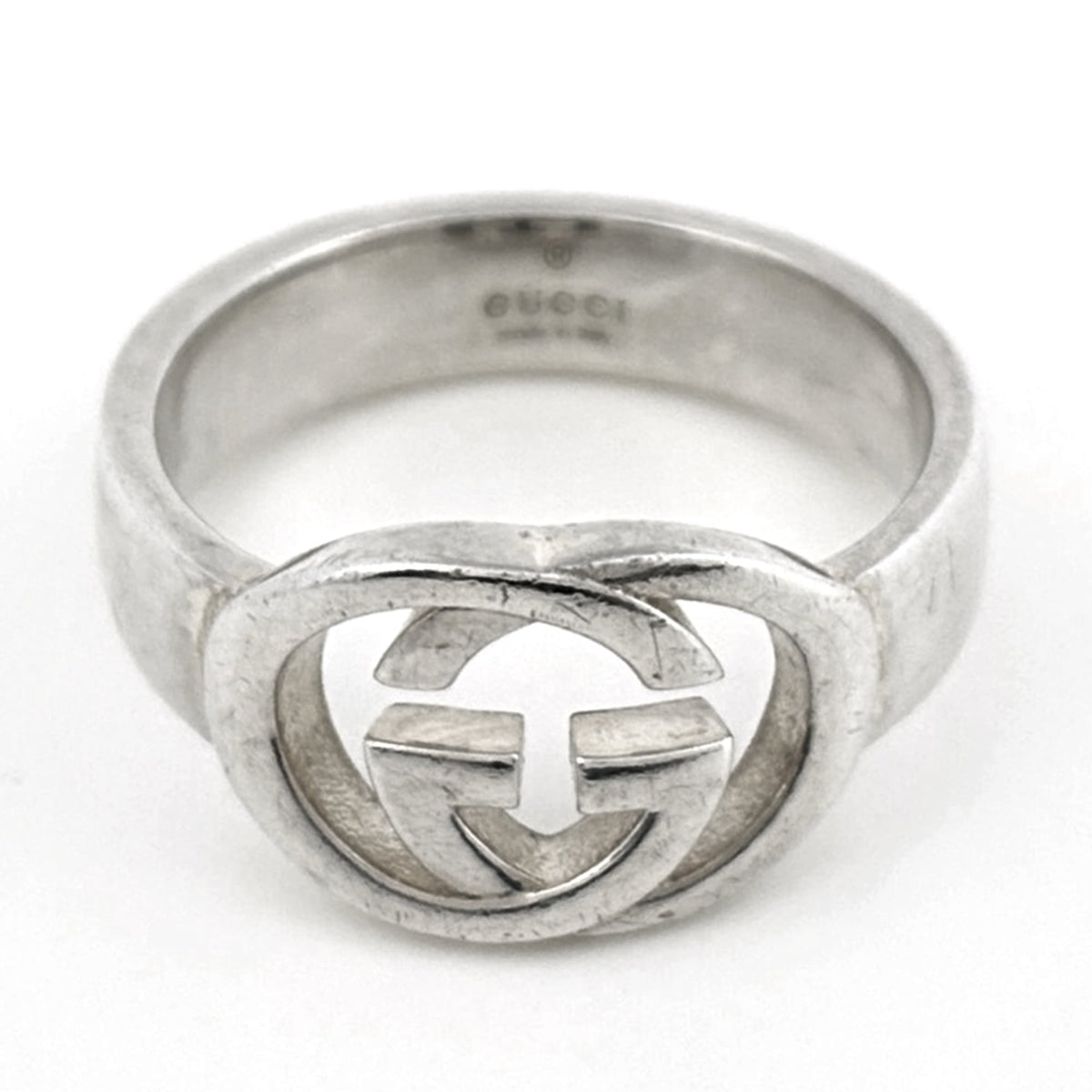 Gucci Silver Silver 925 Band Ring (Pre-Owned)