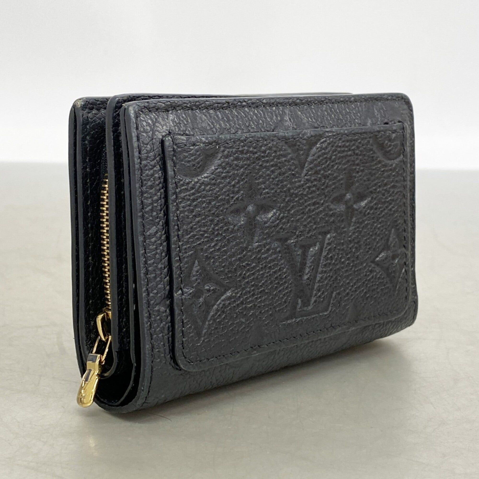 Louis Vuitton Noir Wallet (Bi-Fold) (Pre-Owned)