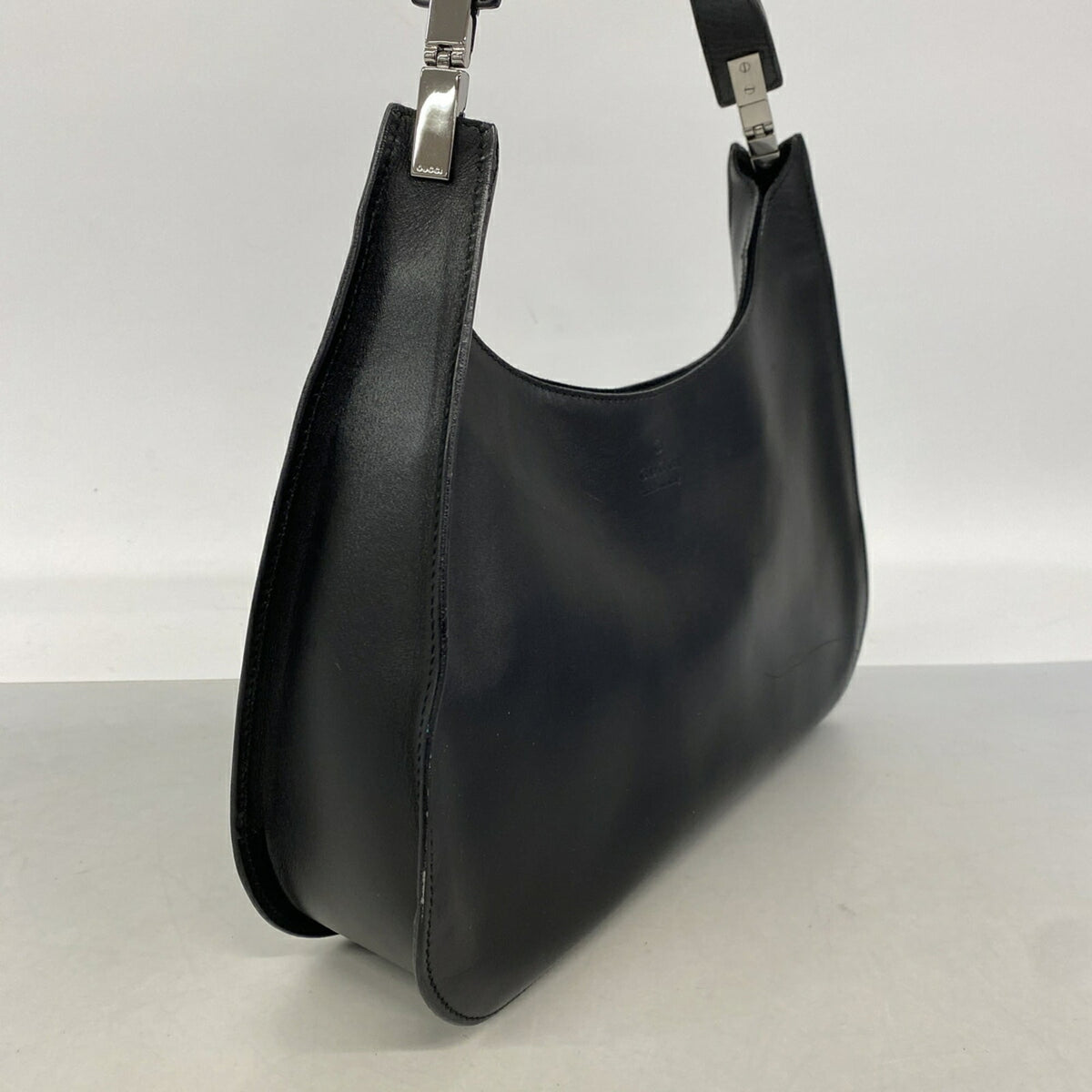 Gucci Black Leather Shoulder Bag (Pre-Owned)