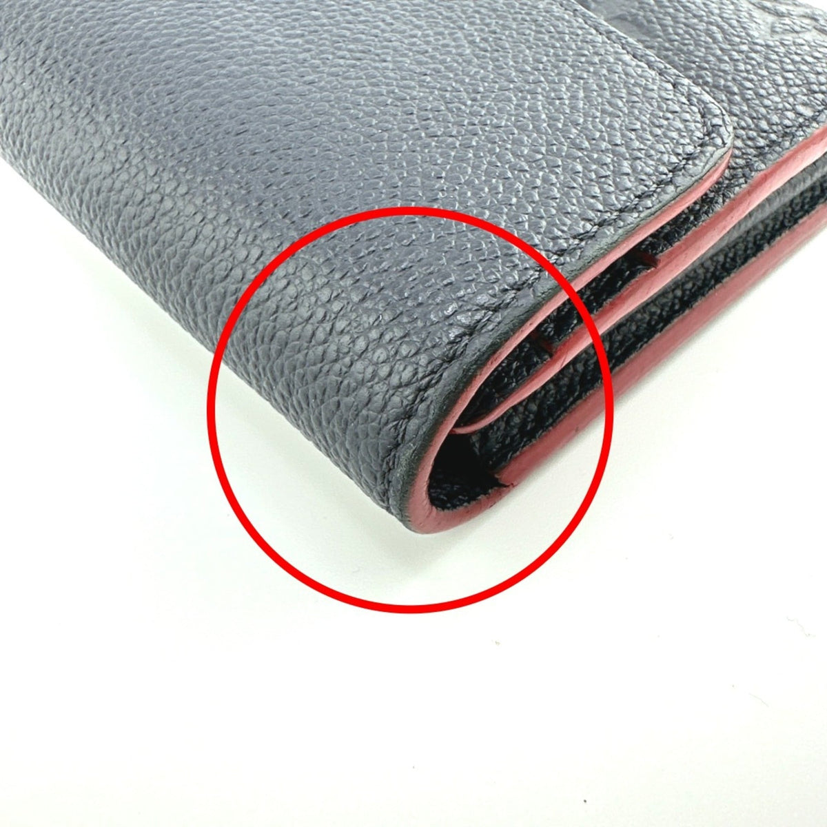 Louis Vuitton Marine Rouge Monogram Empreinte Long Wallet (Bi-Fold) (Pre-Owned)