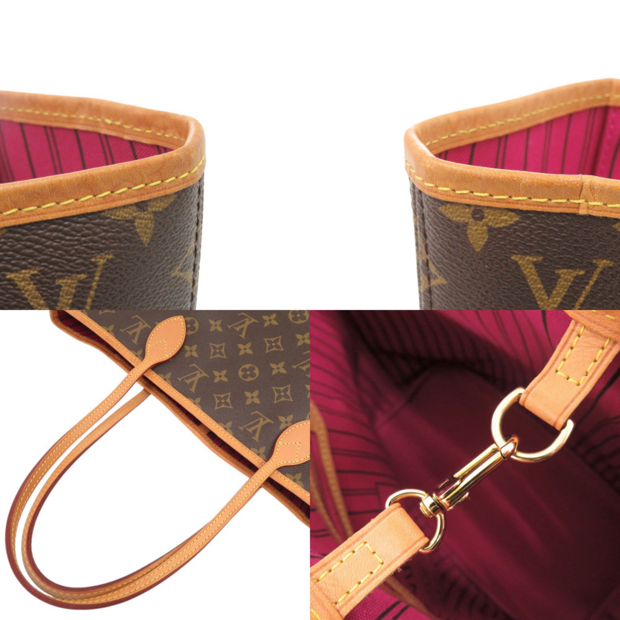 Louis Vuitton Monogram Pivoine Monogram Canvas Handbag Tote Bag (Pre-Owned)