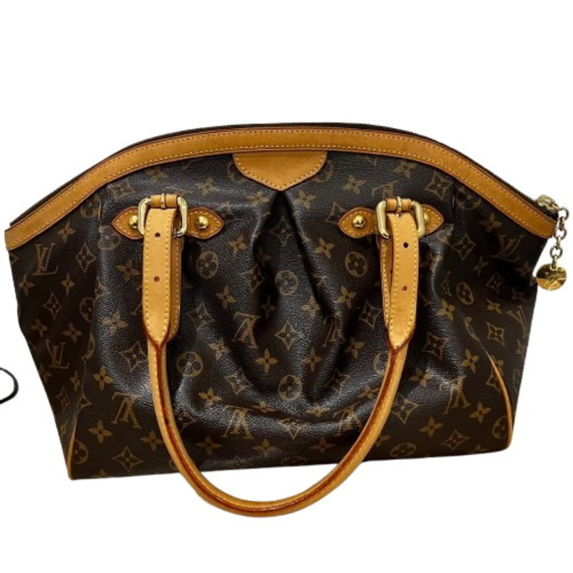 Louis Vuitton Brown Pvc Handbag (Pre-Owned)