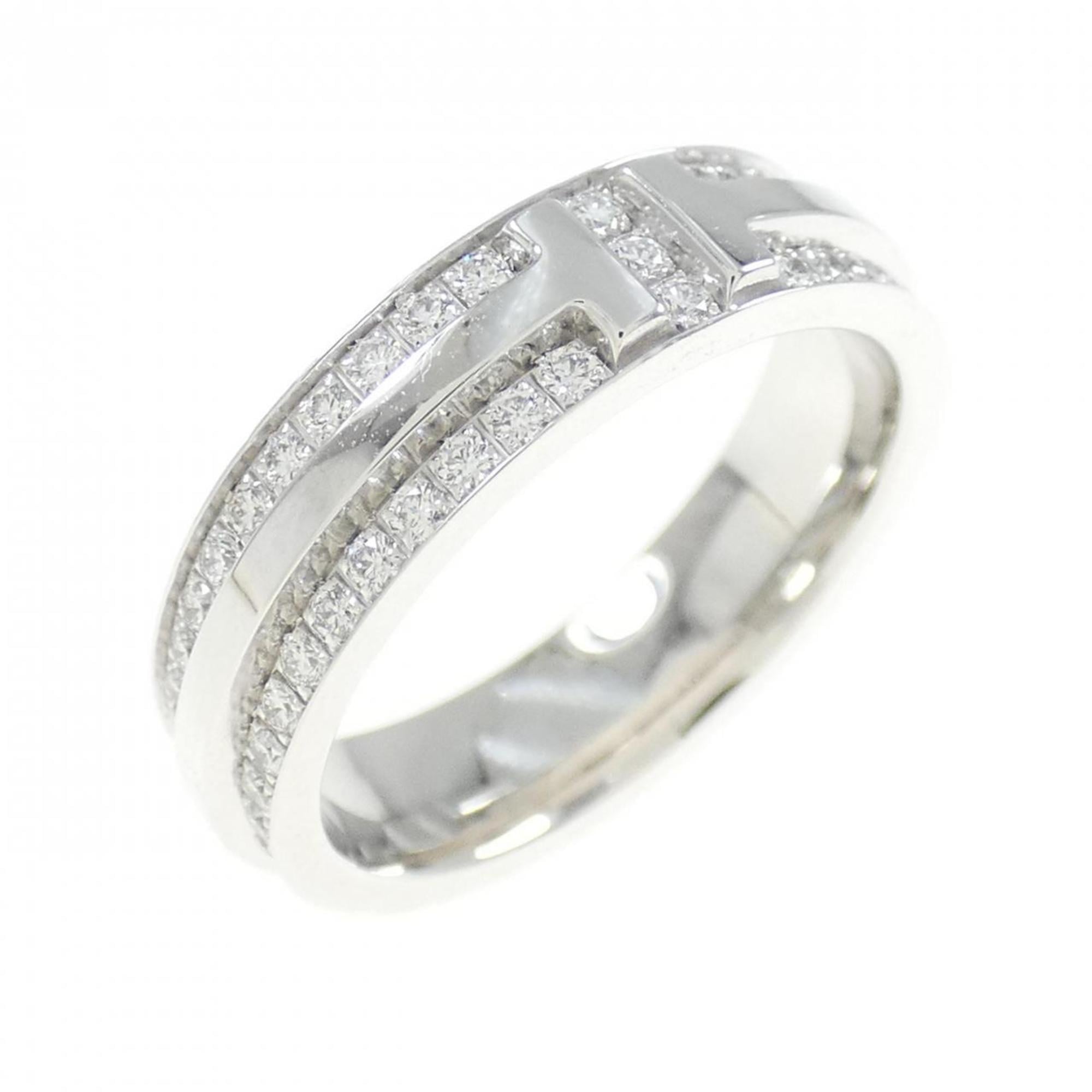 Tiffany White Gold (18K) Band Ring (Pre-Owned)