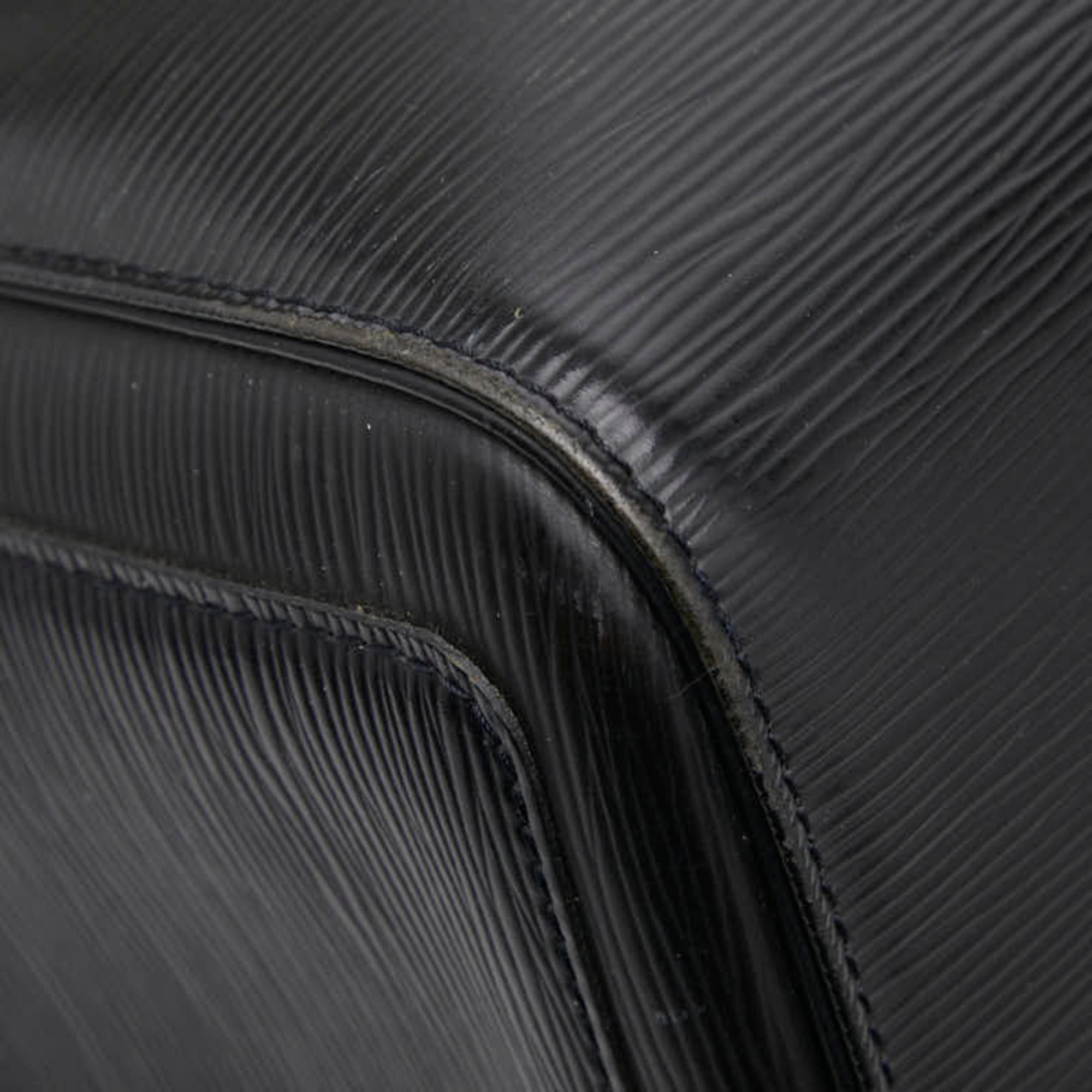 Louis Vuitton Epi Black Noir Leather Boston Bag (Pre-Owned)