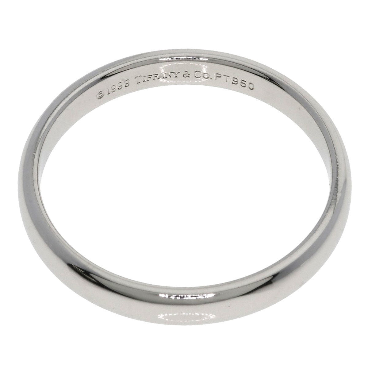 Tiffany Platinum 950 Band Ring (Pre-Owned)