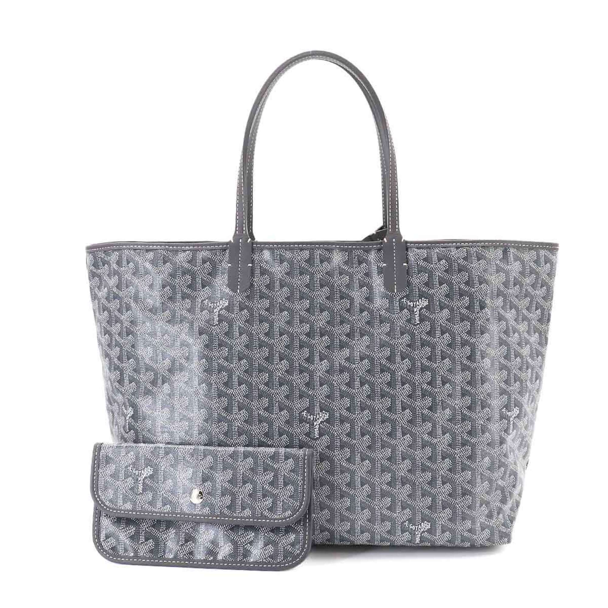 Goyard Gray Pvc Leather Handbag Tote Bag (Pre-Owned)